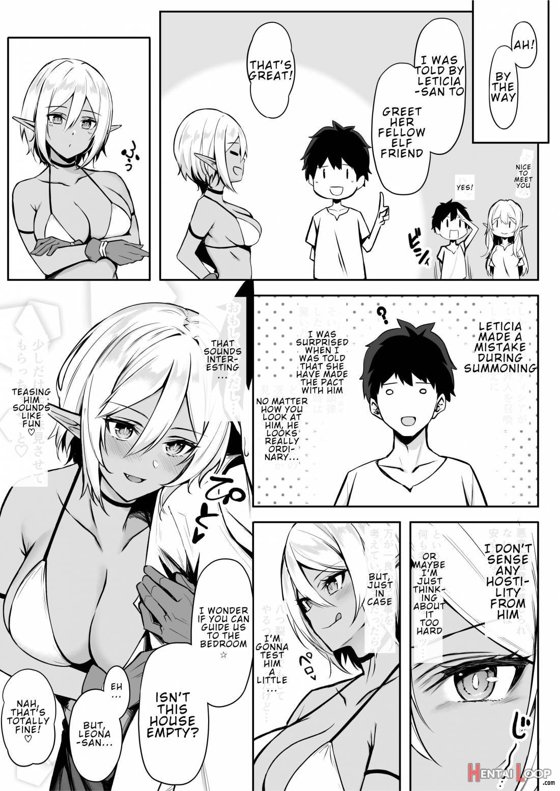 Isekai Shoukan Ii - Elf Na Onee-san No Tomodachi Wa Suki Desu Ka? page 8