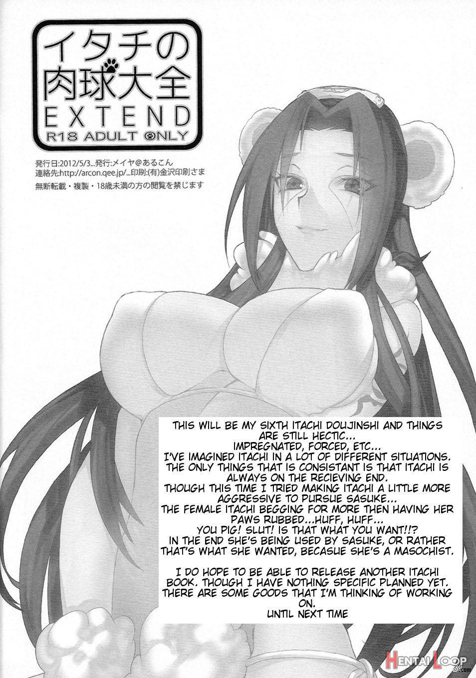 Itachi No Nikukyuu Taizen Extend page 33