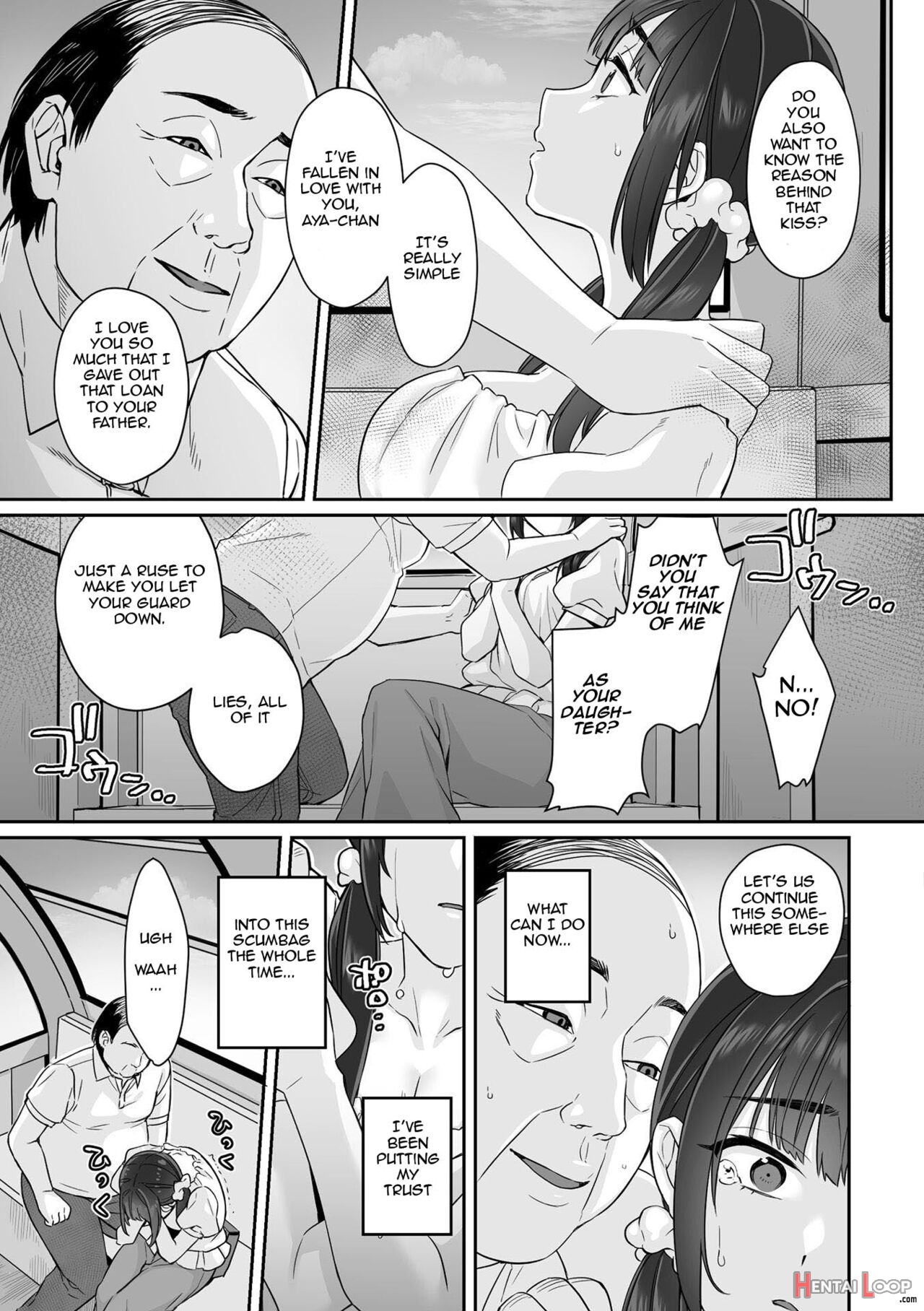 Junboku Joshikousei Wa Oyaji Iro Ni Somerarete Comic Ban Ch. 1-5 page 16