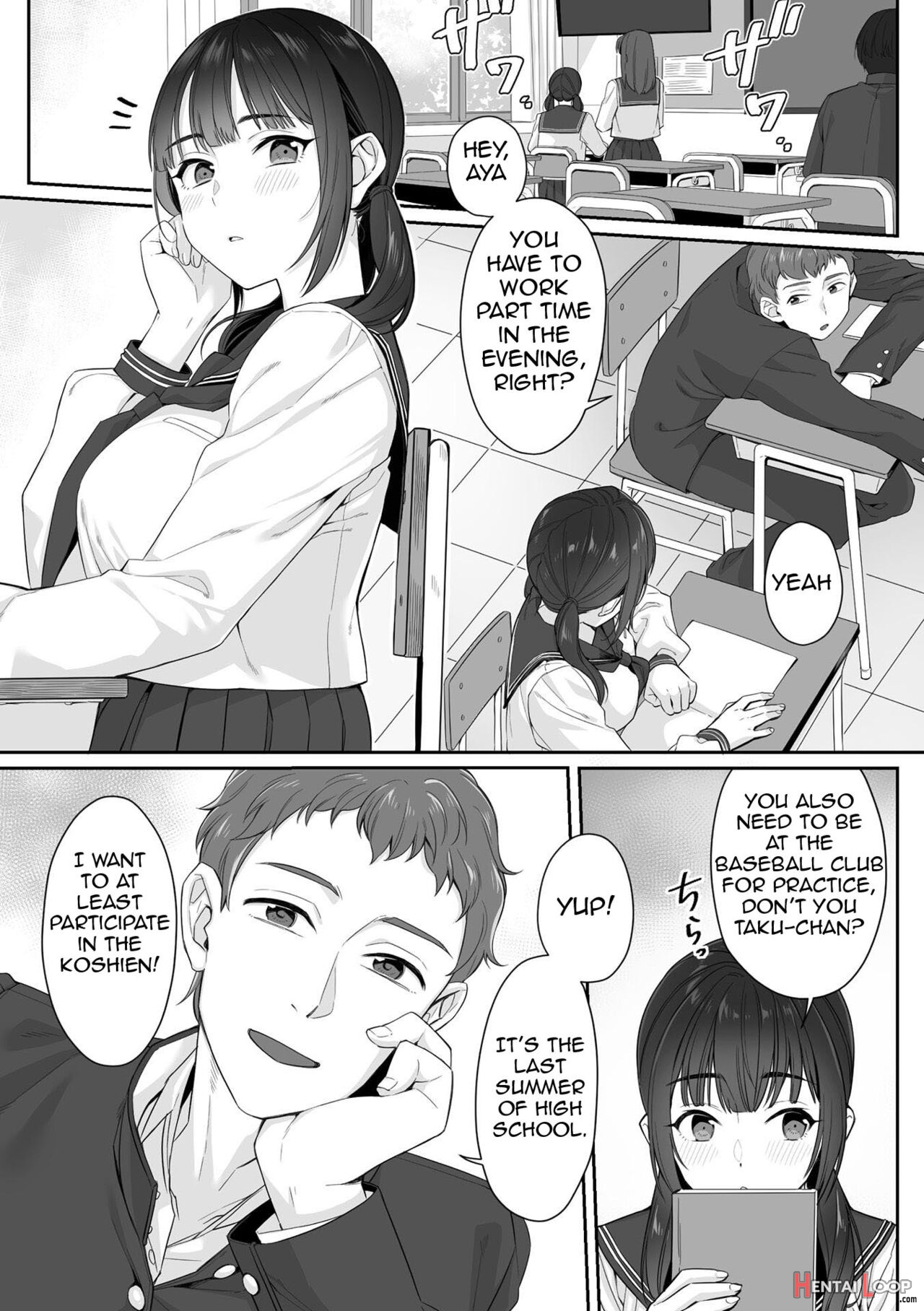 Junboku Joshikousei Wa Oyaji Iro Ni Somerarete Comic Ban Ch. 1-5 page 2