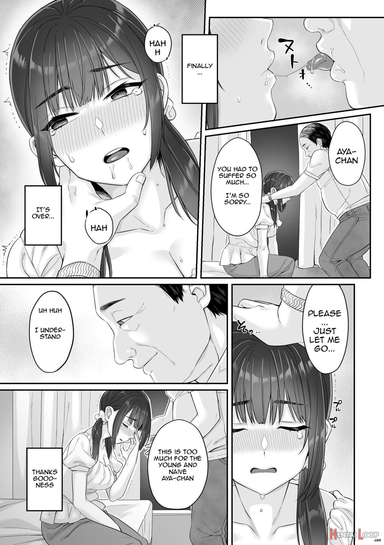 Junboku Joshikousei Wa Oyaji Iro Ni Somerarete Comic Ban Ch. 1-5 page 22