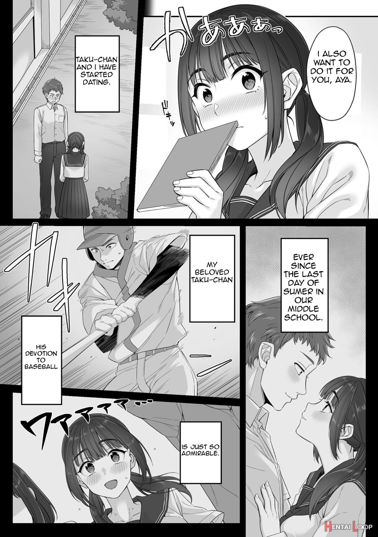 Junboku Joshikousei Wa Oyaji Iro Ni Somerarete Comic Ban Ch. 1-5 page 3