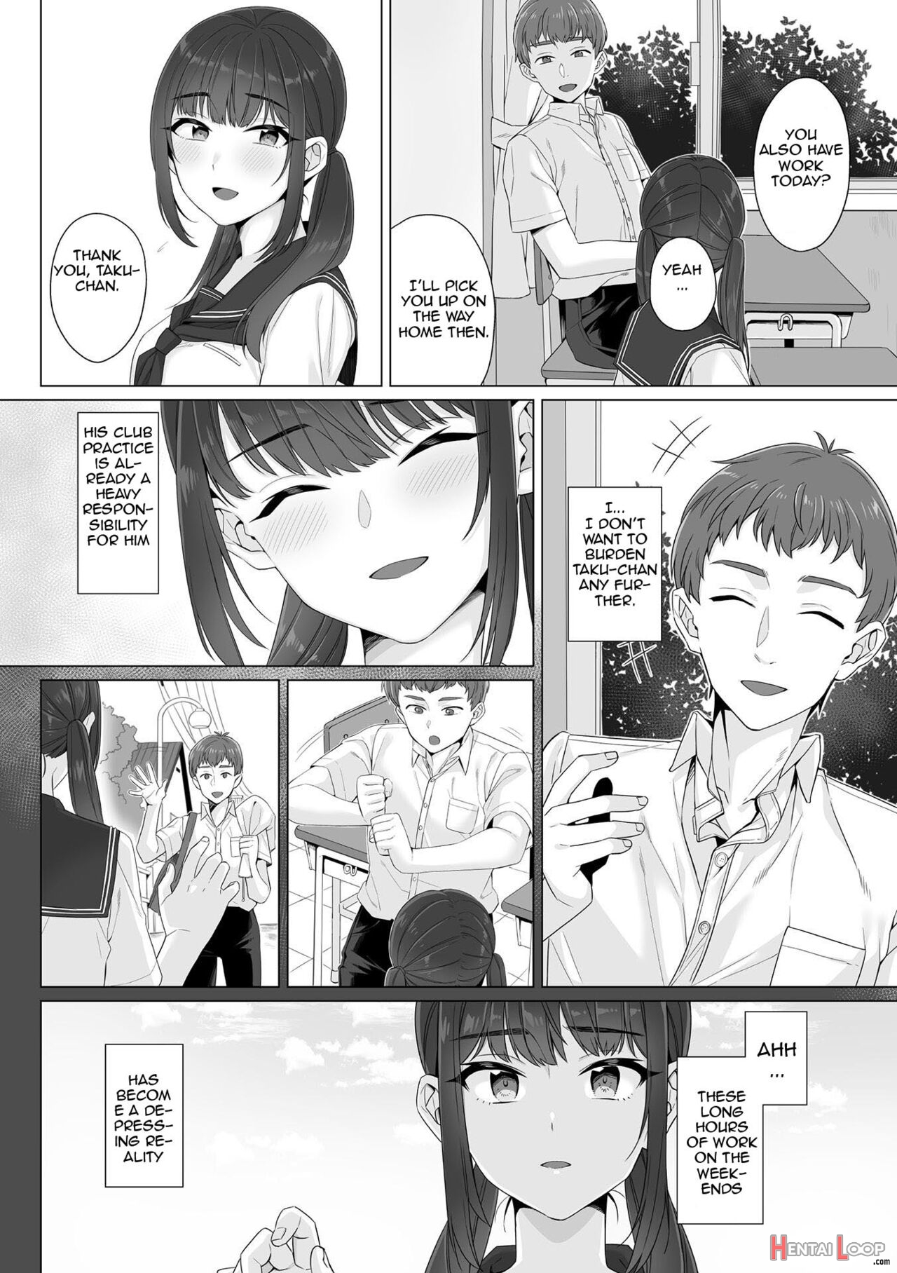 Junboku Joshikousei Wa Oyaji Iro Ni Somerarete Comic Ban Ch. 1-5 page 33