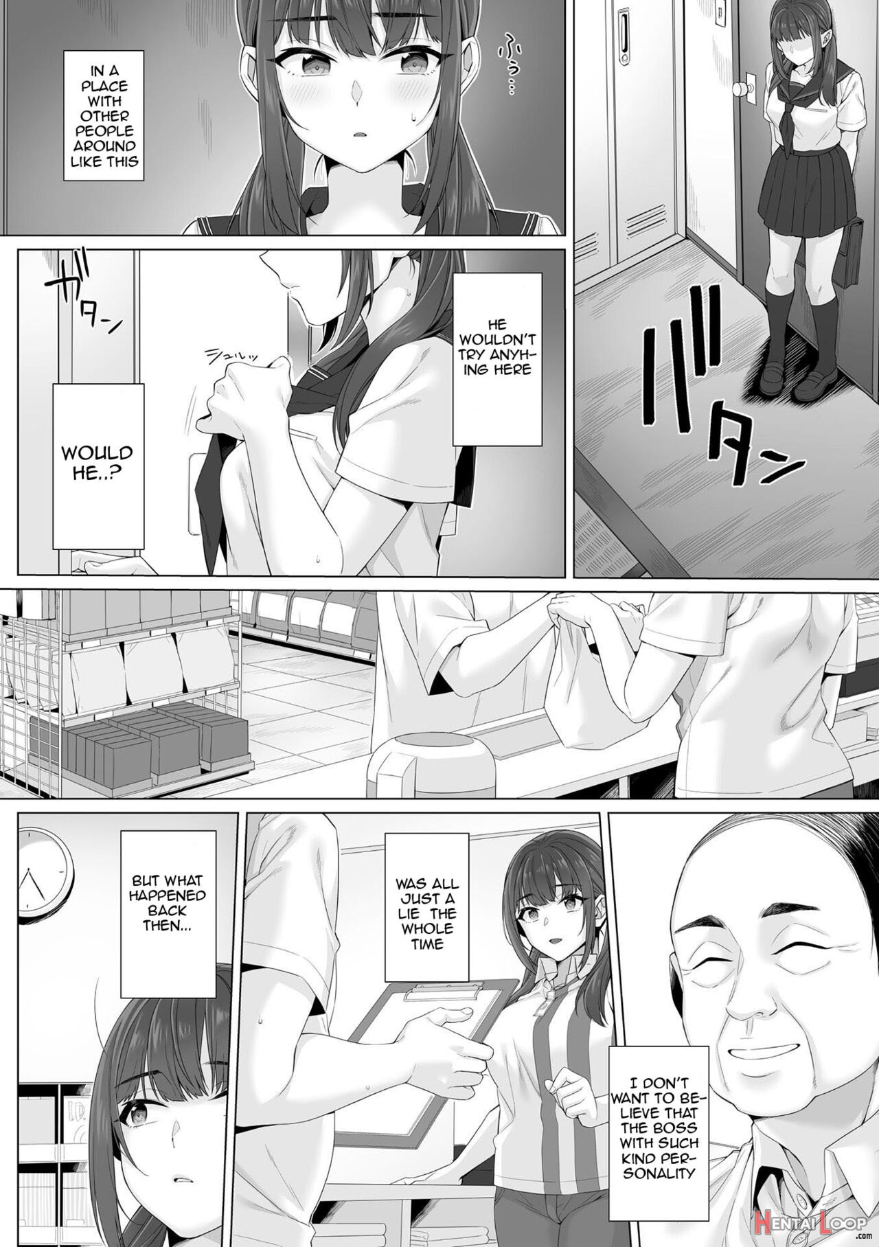 Junboku Joshikousei Wa Oyaji Iro Ni Somerarete Comic Ban Ch. 1-5 page 35