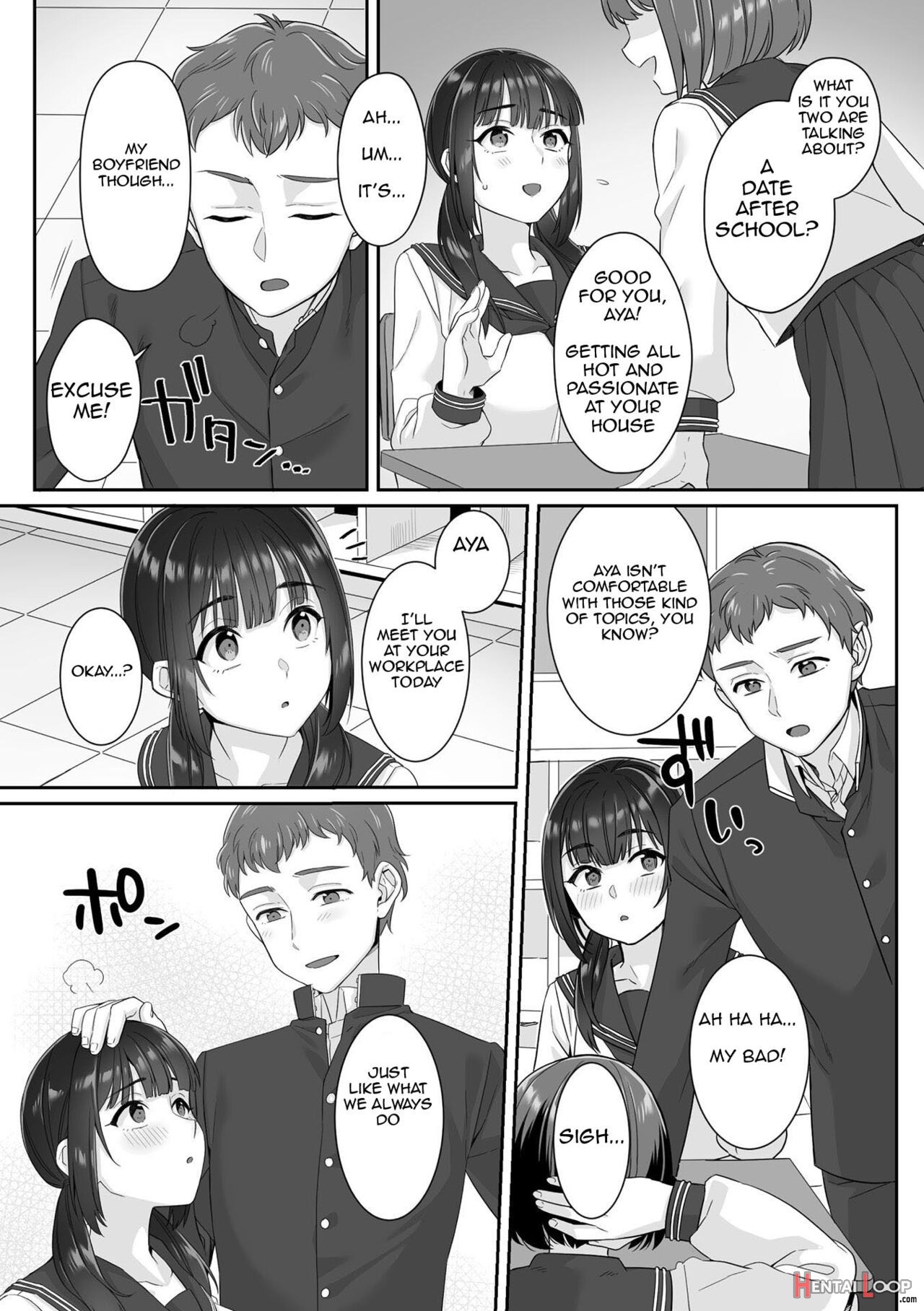 Junboku Joshikousei Wa Oyaji Iro Ni Somerarete Comic Ban Ch. 1-5 page 4