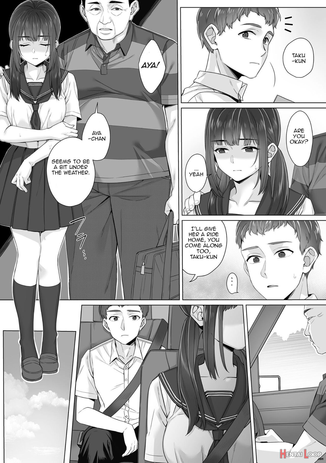 Junboku Joshikousei Wa Oyaji Iro Ni Somerarete Comic Ban Ch. 1-5 page 72