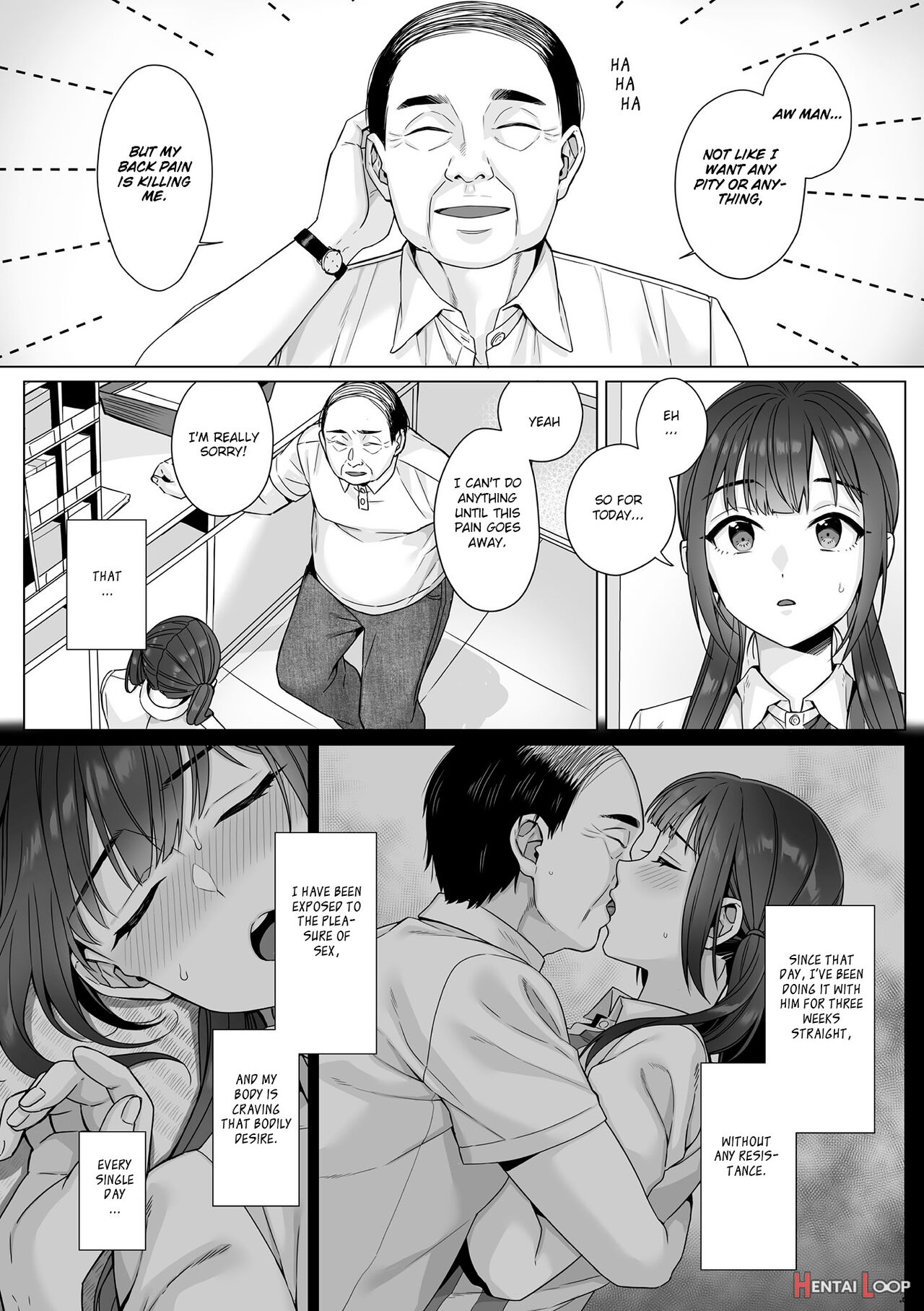 Junboku Joshikousei Wa Oyaji Iro Ni Somerarete Comic Ban Ch. 1-5 page 98