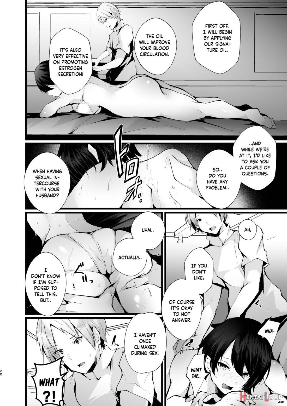 Kakkou No Rakuin ~ninkatsu Kyonyuu Hitozuma Ga Biyaku Jirashi Massage Ni Kokomo Mo Karada Mo Ochiru Made~ page 21