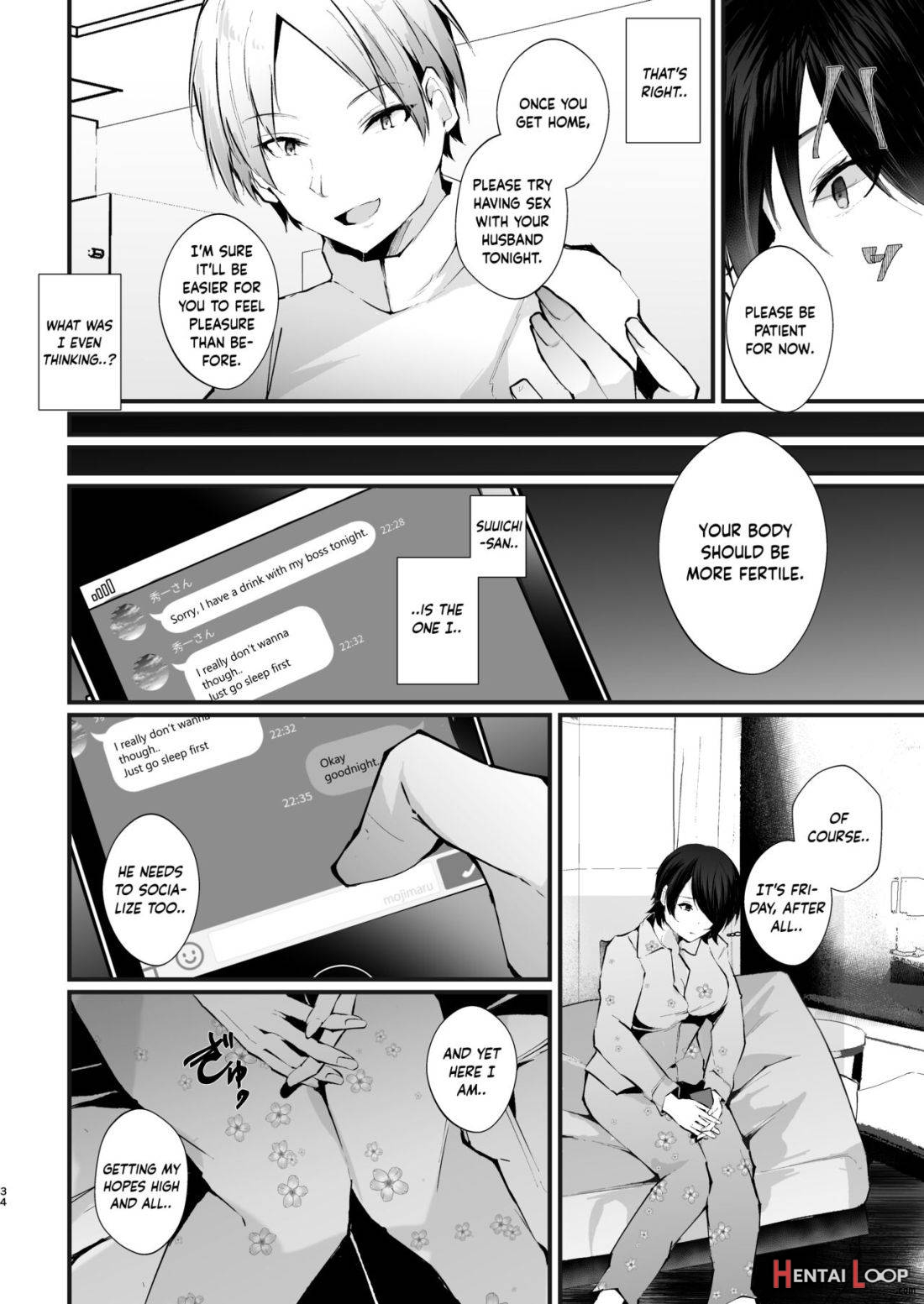 Kakkou No Rakuin ~ninkatsu Kyonyuu Hitozuma Ga Biyaku Jirashi Massage Ni Kokomo Mo Karada Mo Ochiru Made~ page 35