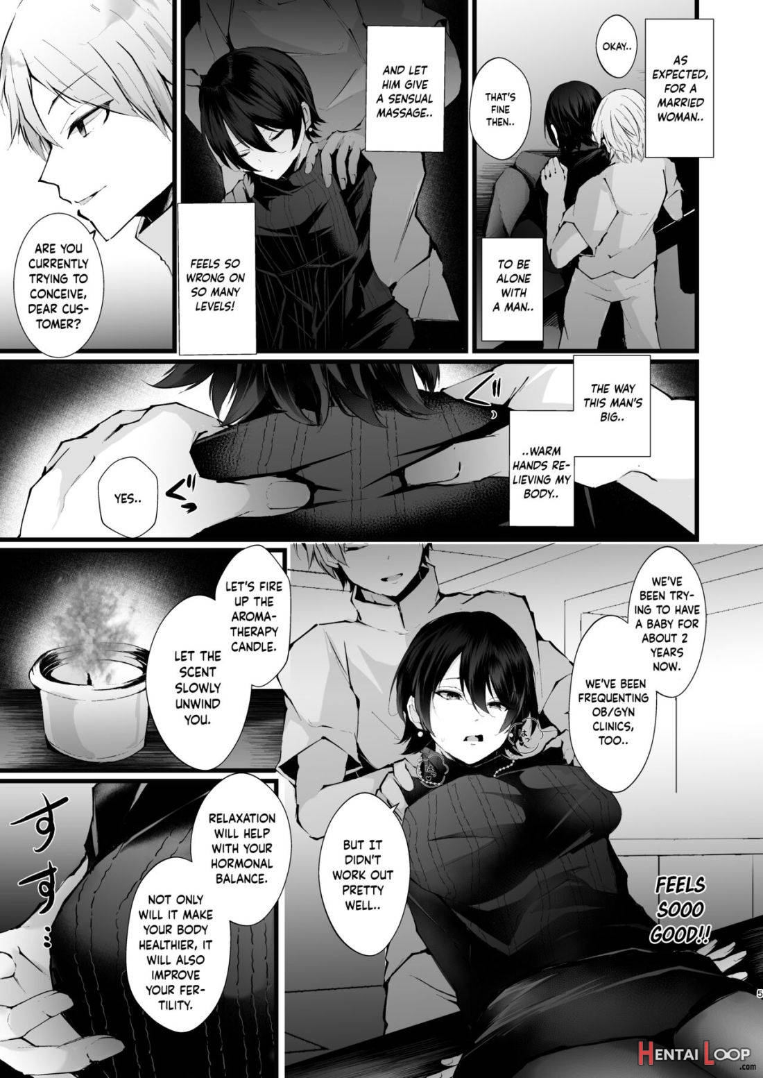 Kakkou No Rakuin ~ninkatsu Kyonyuu Hitozuma Ga Biyaku Jirashi Massage Ni Kokomo Mo Karada Mo Ochiru Made~ page 6