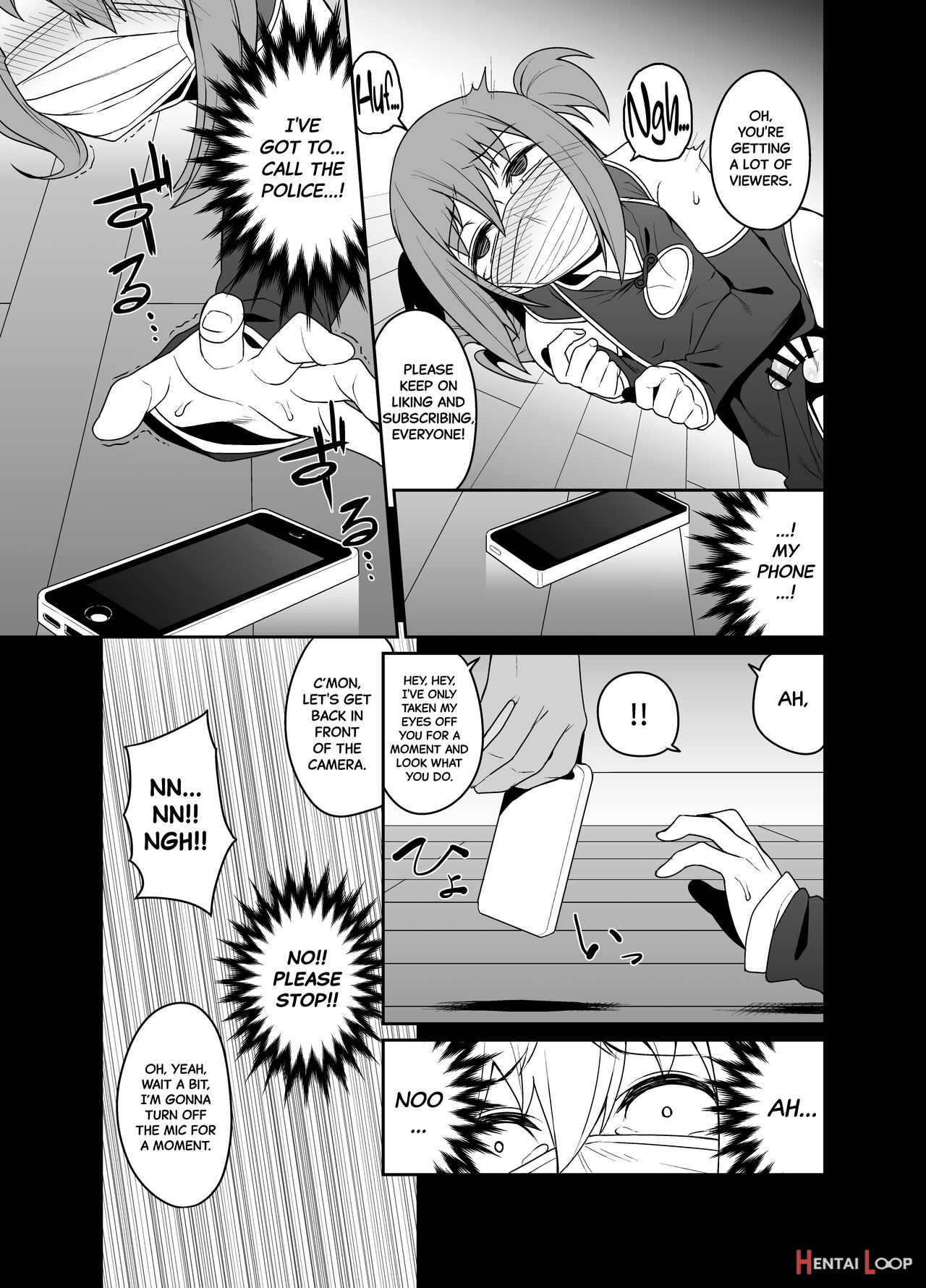 Kimecas ~josou Daigakusei Rifujin Kimeseku Rape Haishin~ page 12