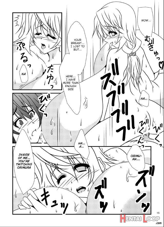 Koredake Okki Na Oppai De Jishou "danshi" Wa Muri Ga Aru!? page 16