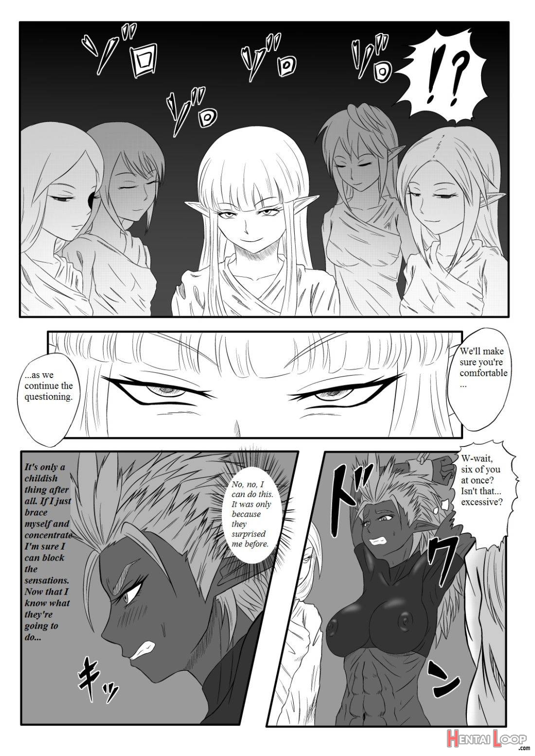 Kusuguri Goumon Taikyuu Hon ~dark Elf Zokuchou Hen~ page 12