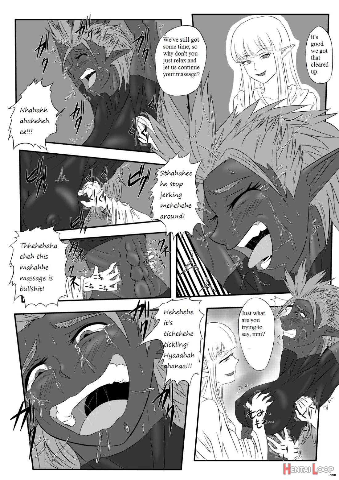 Kusuguri Goumon Taikyuu Hon ~dark Elf Zokuchou Hen~ page 16