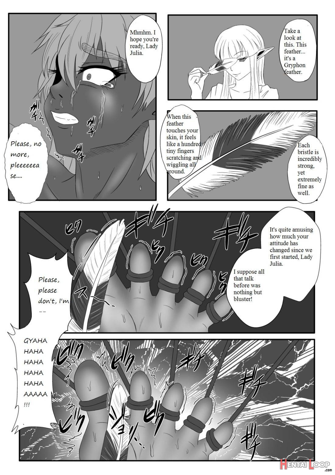 Kusuguri Goumon Taikyuu Hon ~dark Elf Zokuchou Hen~ page 22