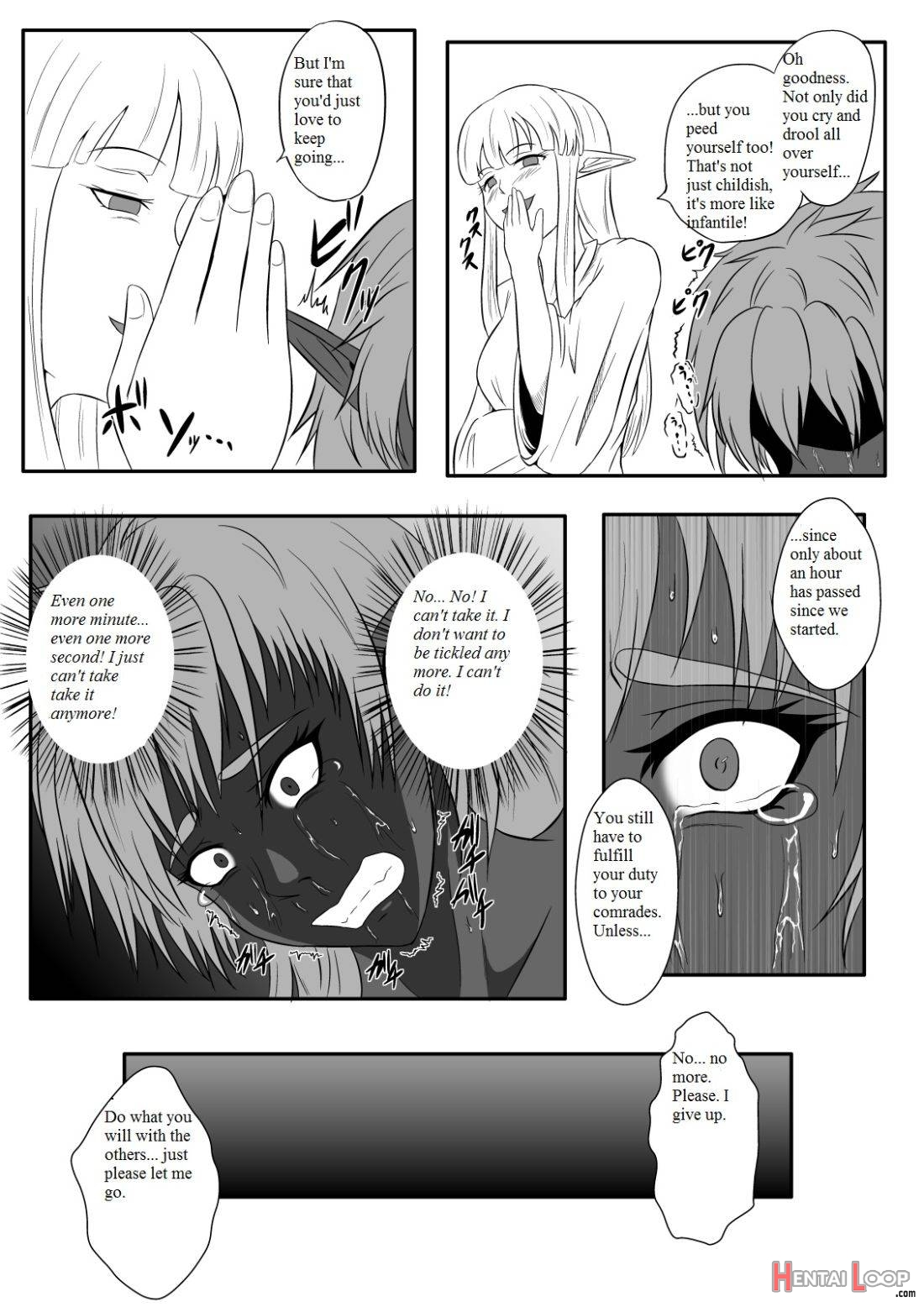 Kusuguri Goumon Taikyuu Hon ~dark Elf Zokuchou Hen~ page 28