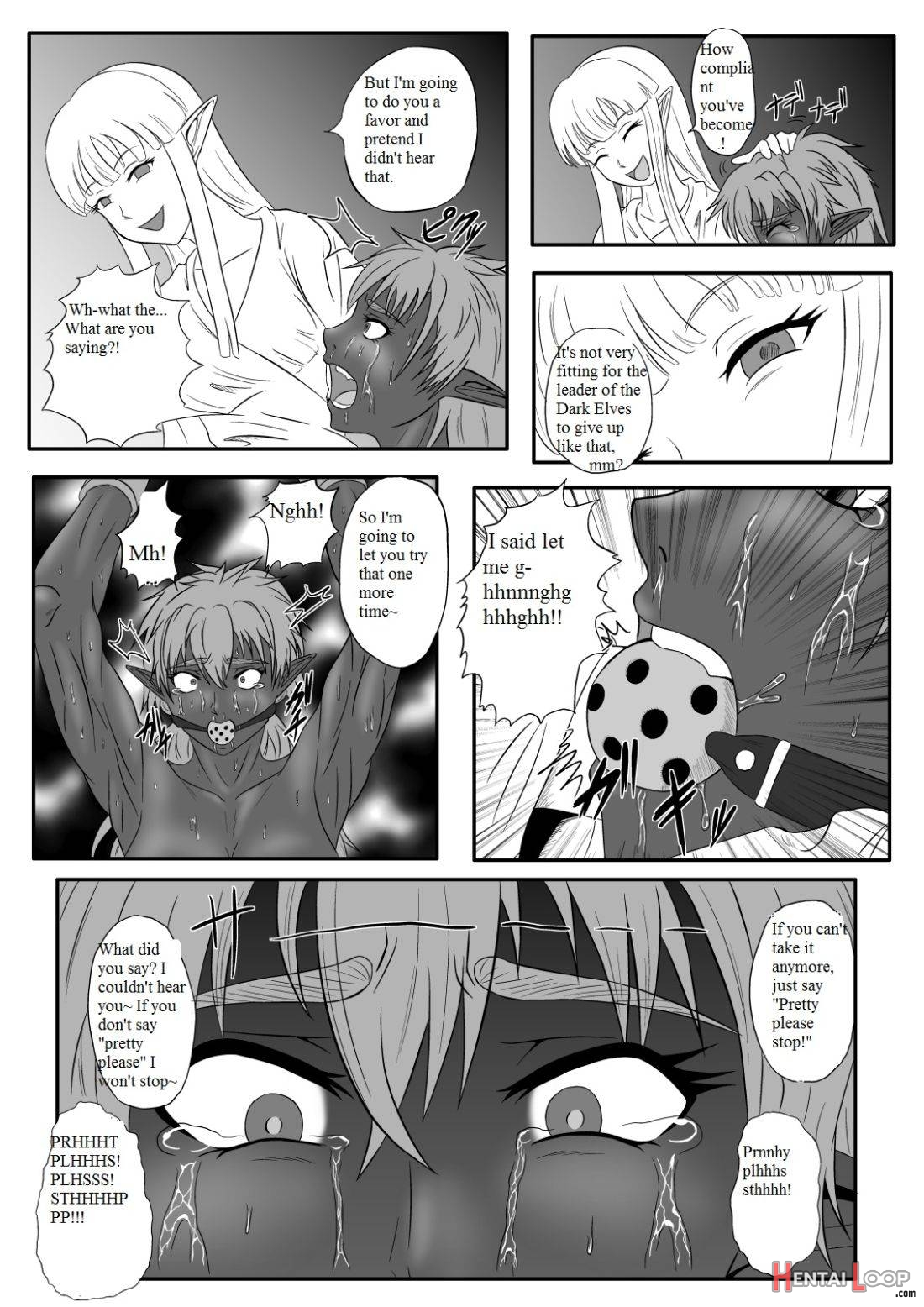 Kusuguri Goumon Taikyuu Hon ~dark Elf Zokuchou Hen~ page 29