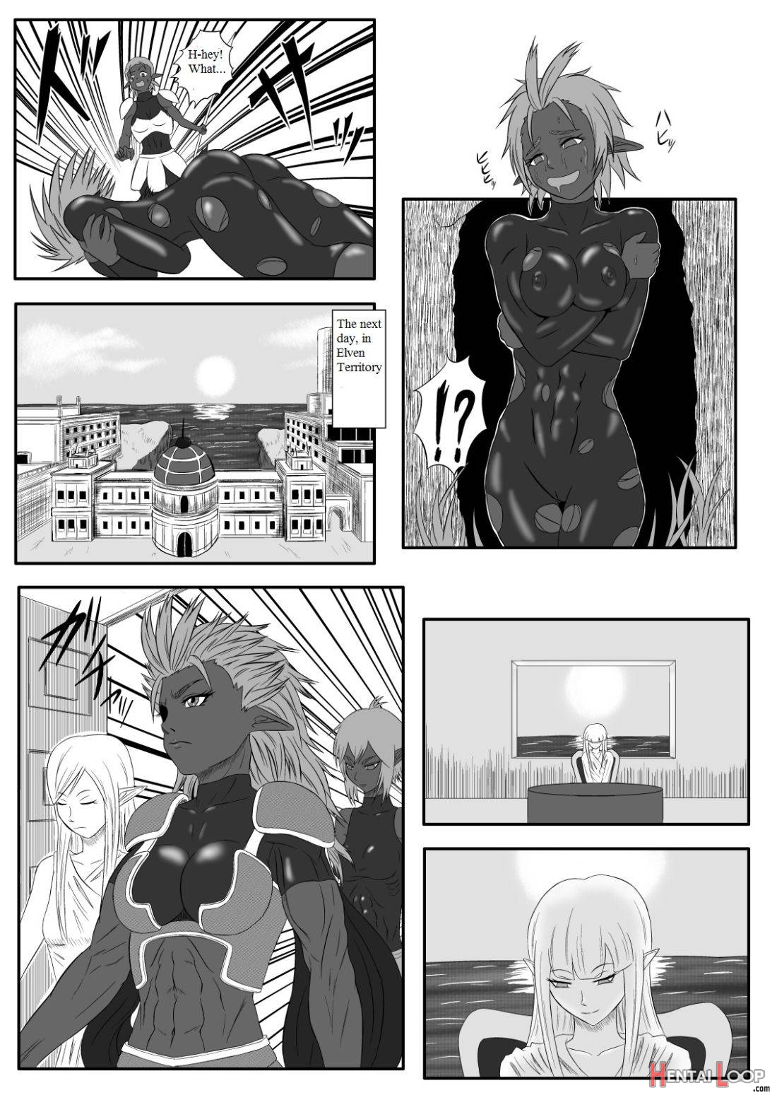 Kusuguri Goumon Taikyuu Hon ~dark Elf Zokuchou Hen~ page 3