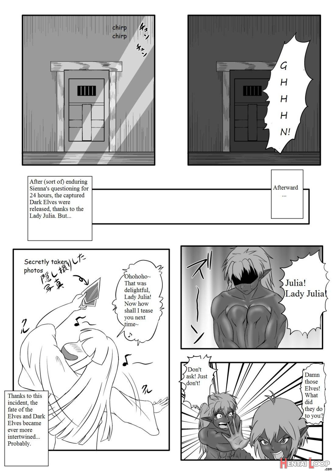 Kusuguri Goumon Taikyuu Hon ~dark Elf Zokuchou Hen~ page 30