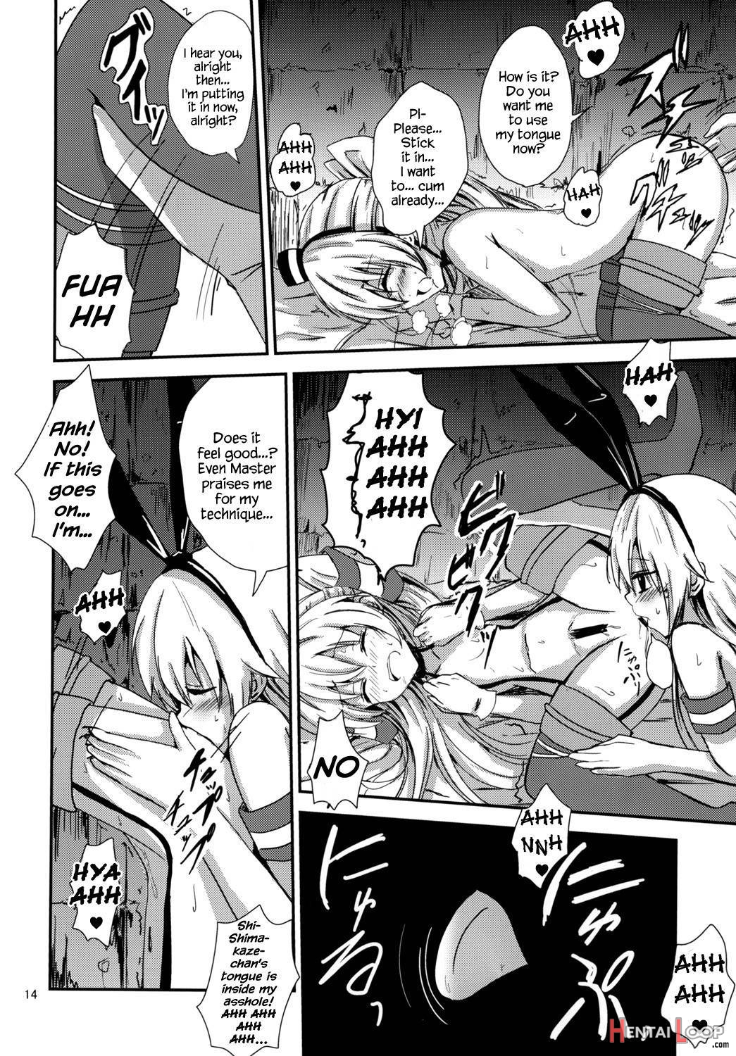 Kuubo Wo-kyuu-chan No Shimakaze Yuri Dorei Choukyou ~amatsukaze-chan To Issho Hen~ page 15