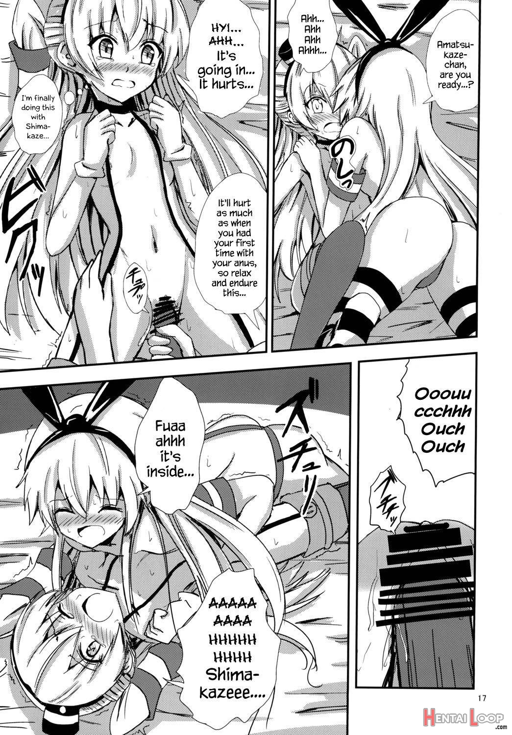 Kuubo Wo-kyuu-chan No Shimakaze Yuri Dorei Choukyou ~amatsukaze-chan To Issho Hen~ page 18