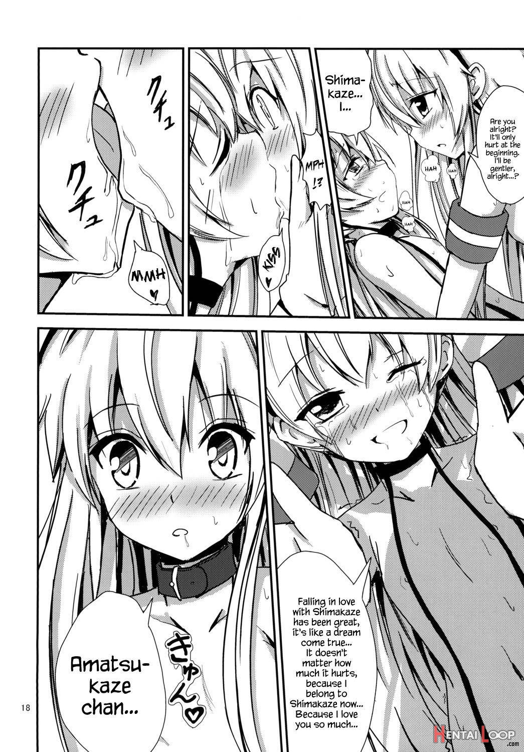 Kuubo Wo-kyuu-chan No Shimakaze Yuri Dorei Choukyou ~amatsukaze-chan To Issho Hen~ page 19