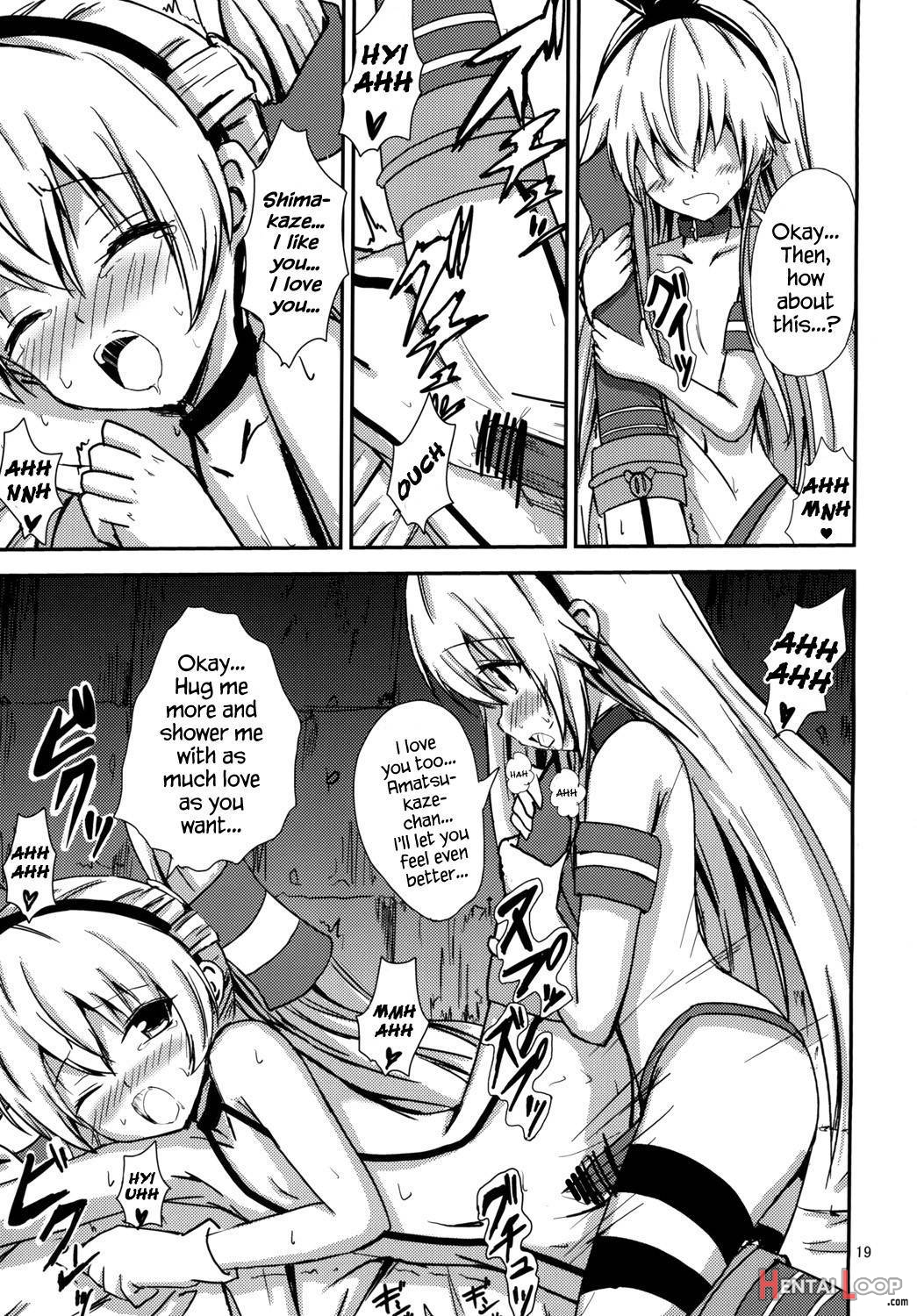 Kuubo Wo-kyuu-chan No Shimakaze Yuri Dorei Choukyou ~amatsukaze-chan To Issho Hen~ page 20