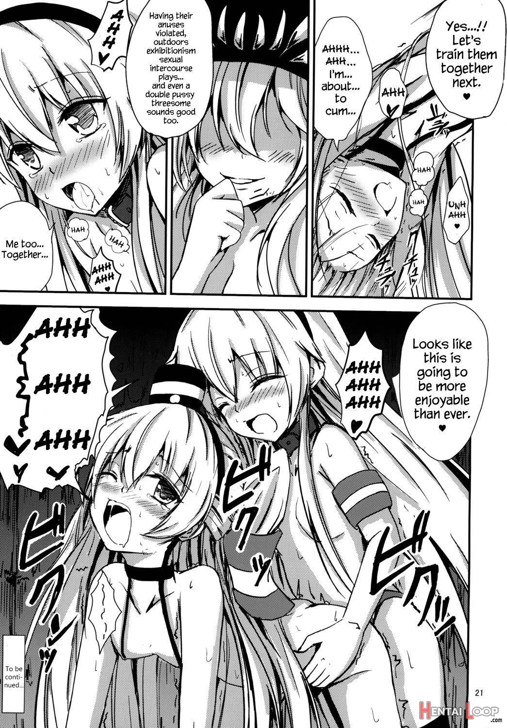 Kuubo Wo-kyuu-chan No Shimakaze Yuri Dorei Choukyou ~amatsukaze-chan To Issho Hen~ page 22