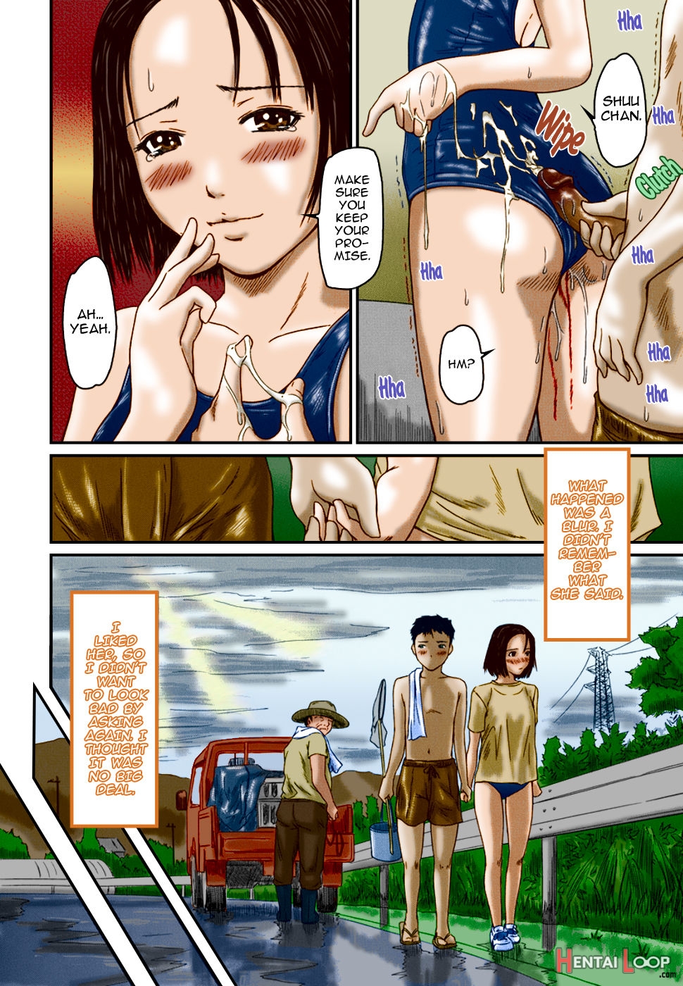 Natsu Asobi - Colorized page 10