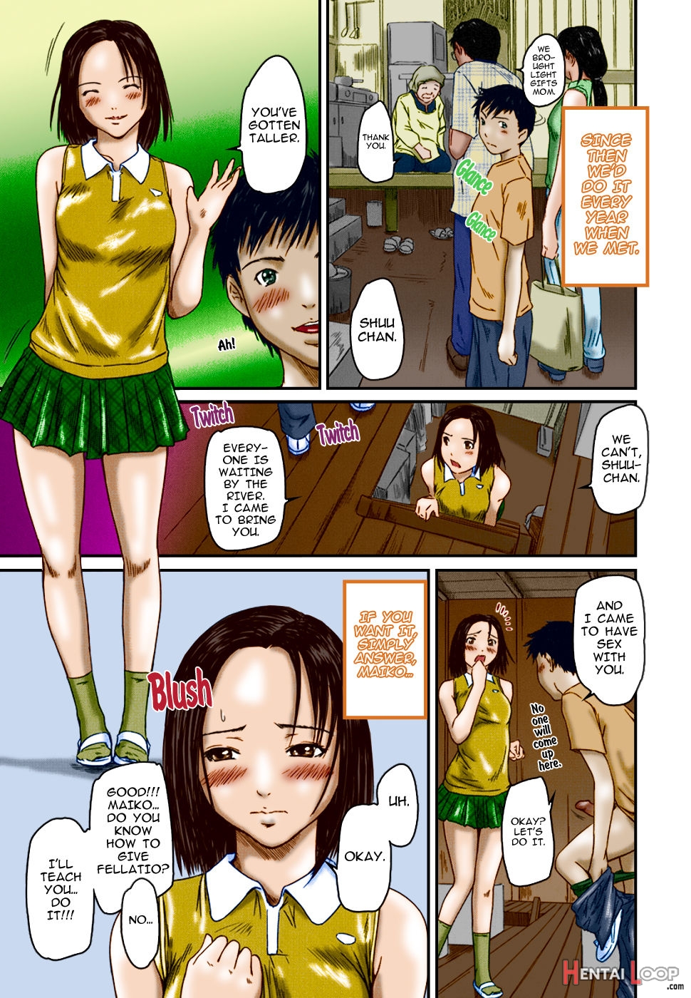 Natsu Asobi - Colorized page 11