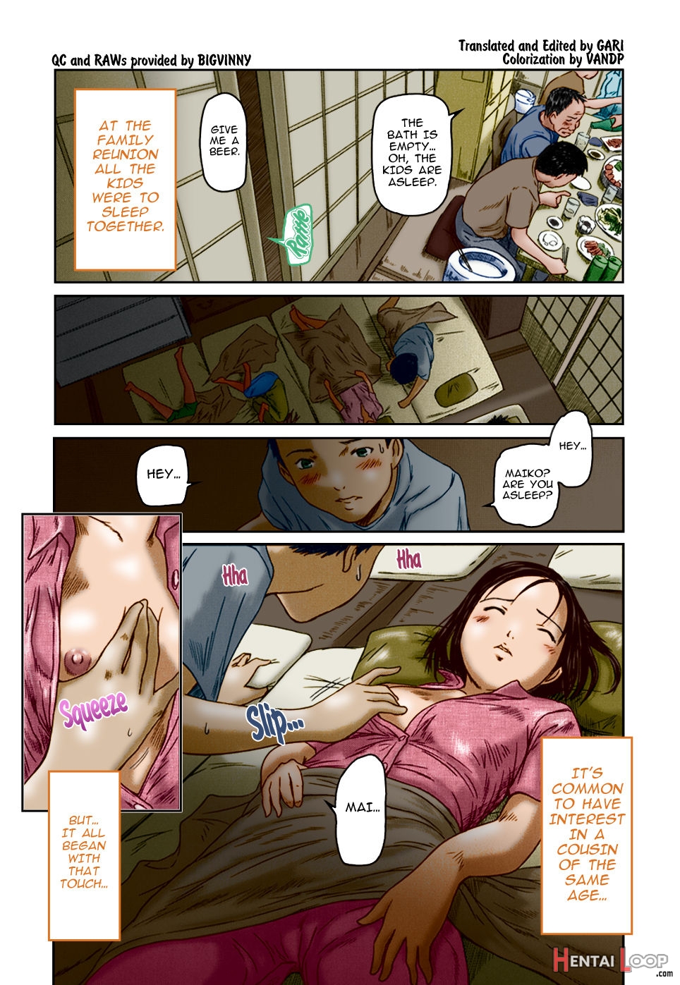 Natsu Asobi - Colorized page 2