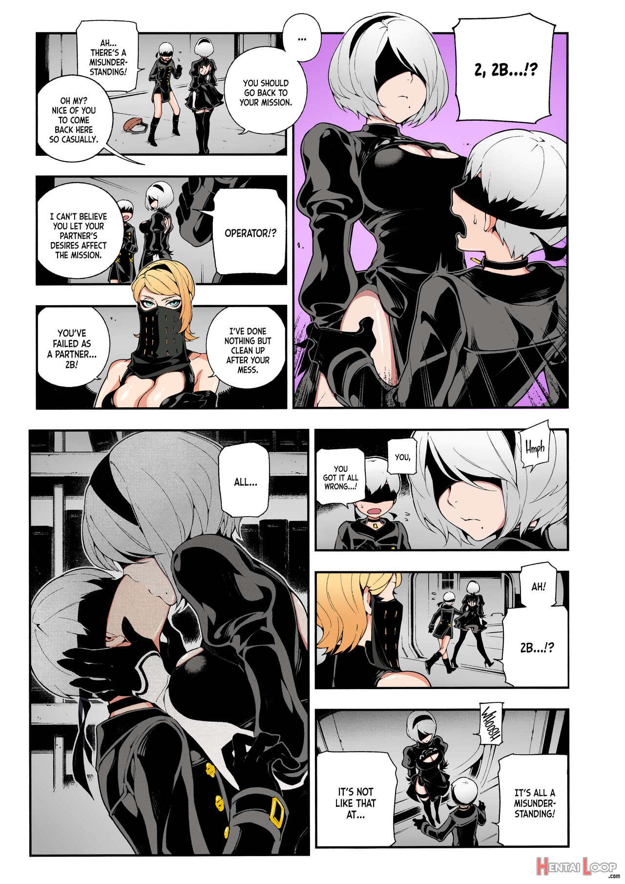 Nier : 2br18 - Colorized page 14