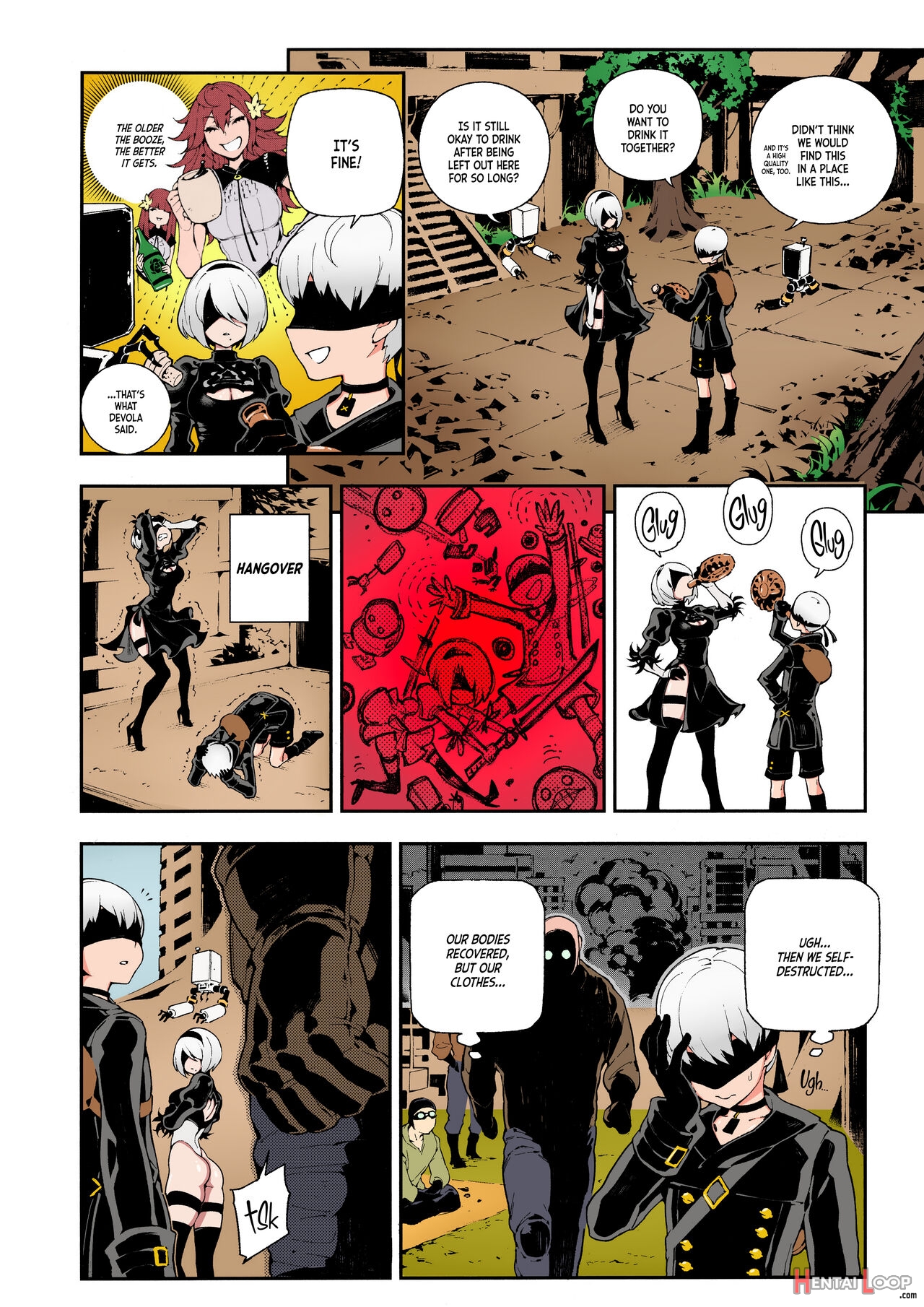 Nier : 2br18 - Colorized page 3