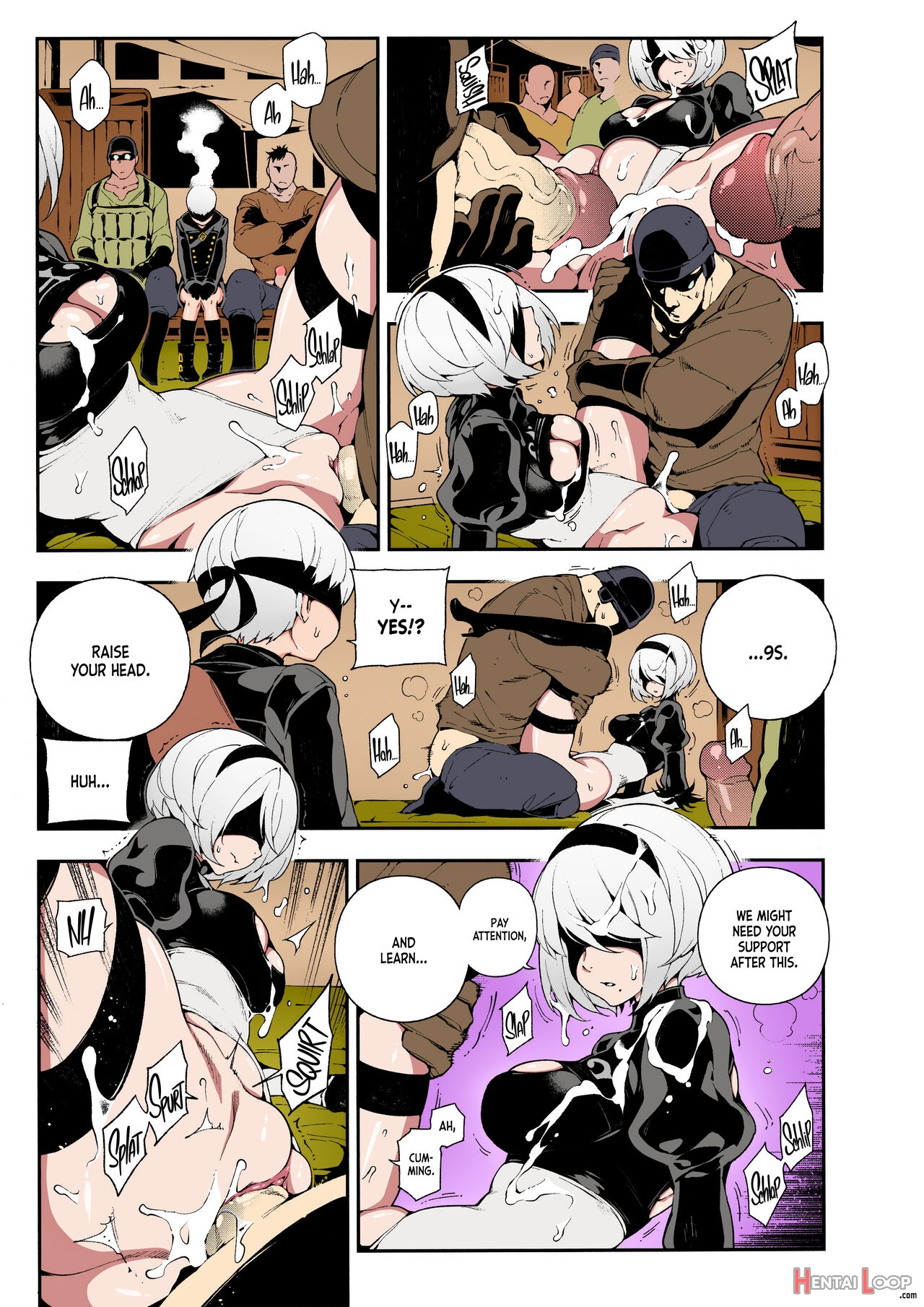 Nier : 2br18 - Colorized page 6
