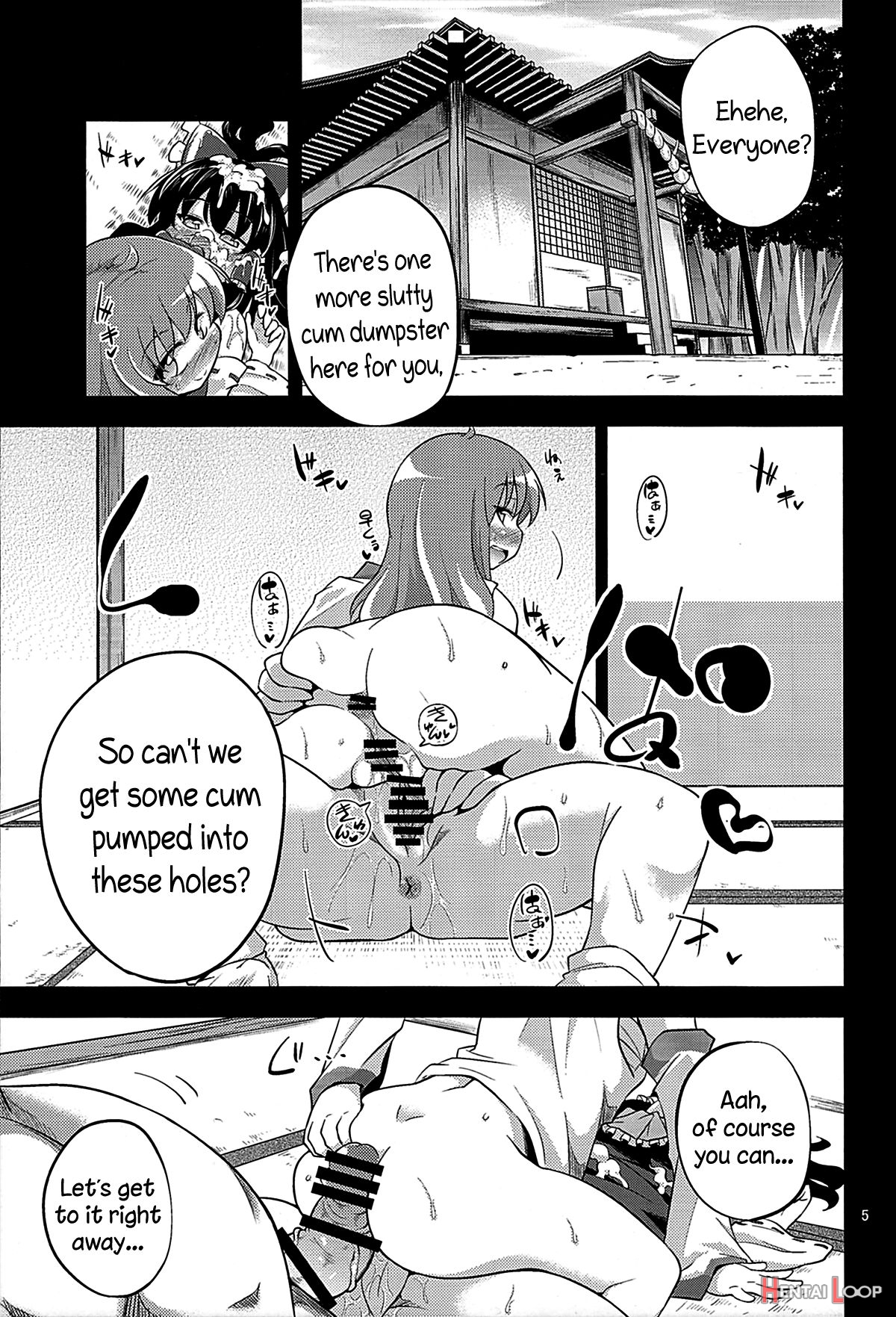 Nikuyokugami Gyoushin - We Are Semen Addict page 2