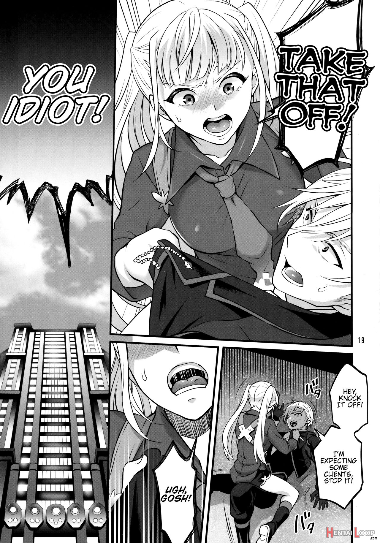 Otona Ni Natte Mo Kawarazu Futanari Elle Ni Furimawasareru! page 17