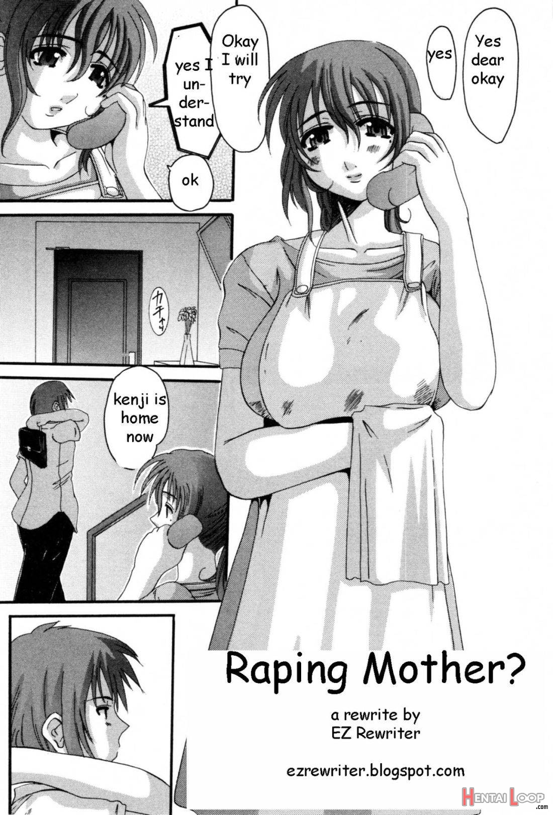 Raping Mother? page 1