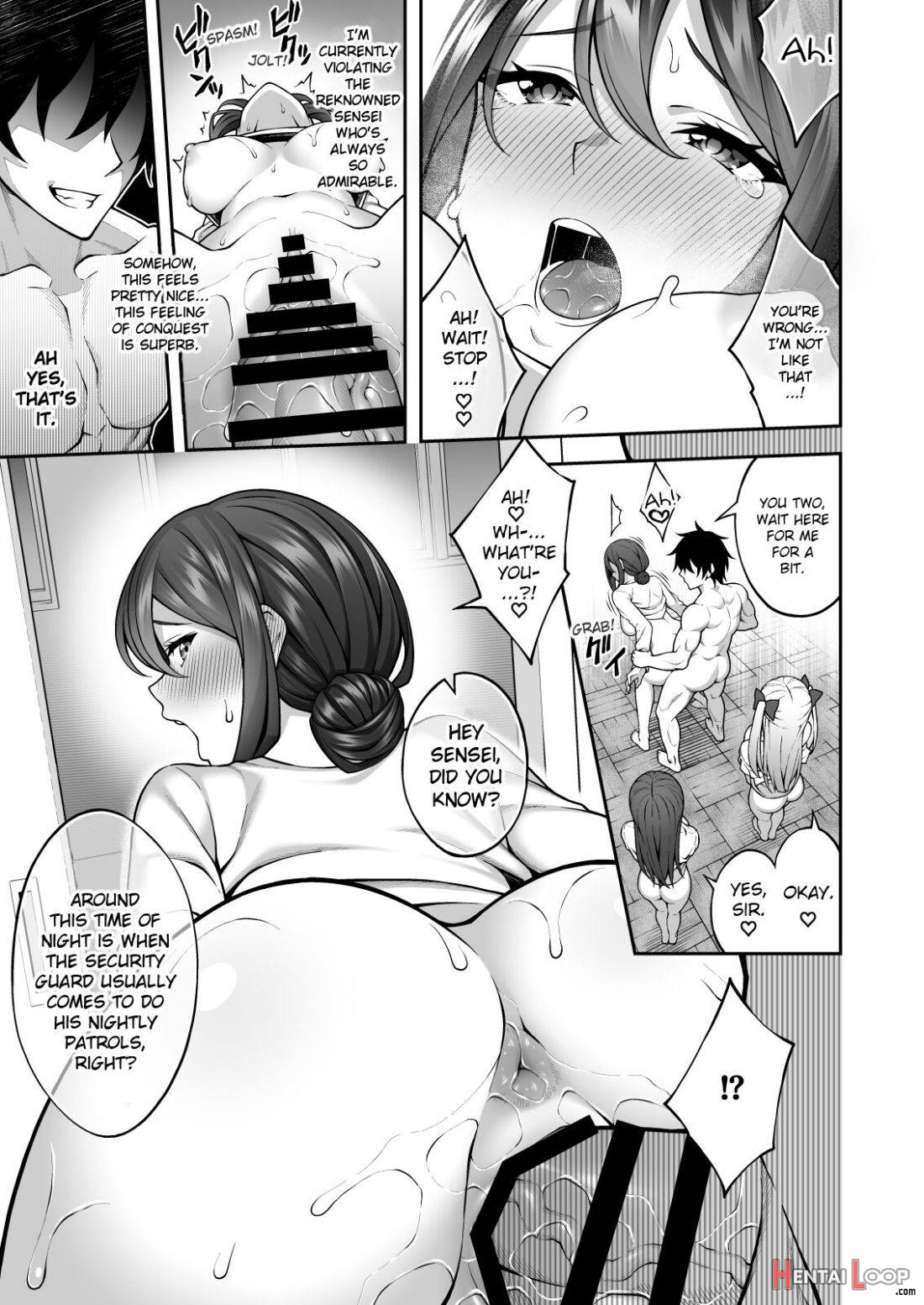 Saimin Gakuen 3 Saiminjutsu De Takabishana Onna Kyoushi O Te Ni Ireta Ore page 20