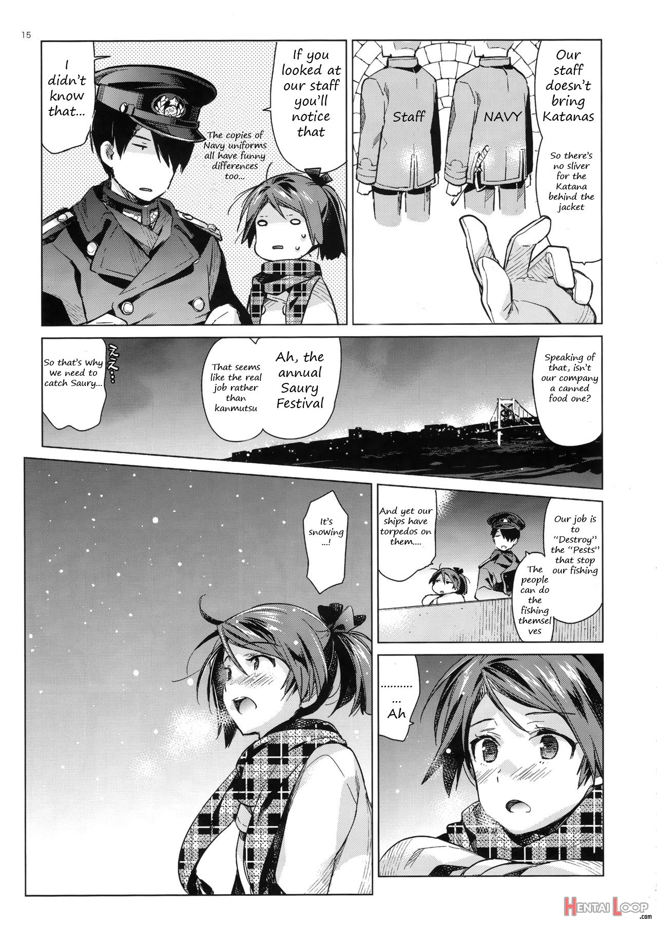 Shikinami To Ijiwaru Teitoku Otona-hen page 14