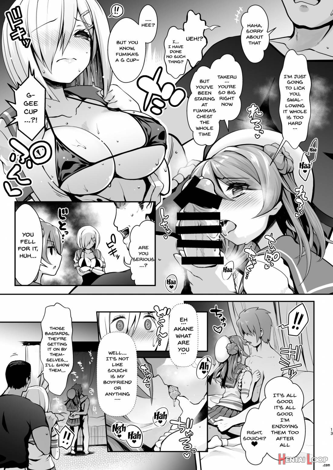 Shinya No Hotel-nai Mizugi Satsuei - Kareshi Fuzai No Cosplay Chakui Rankou page 11