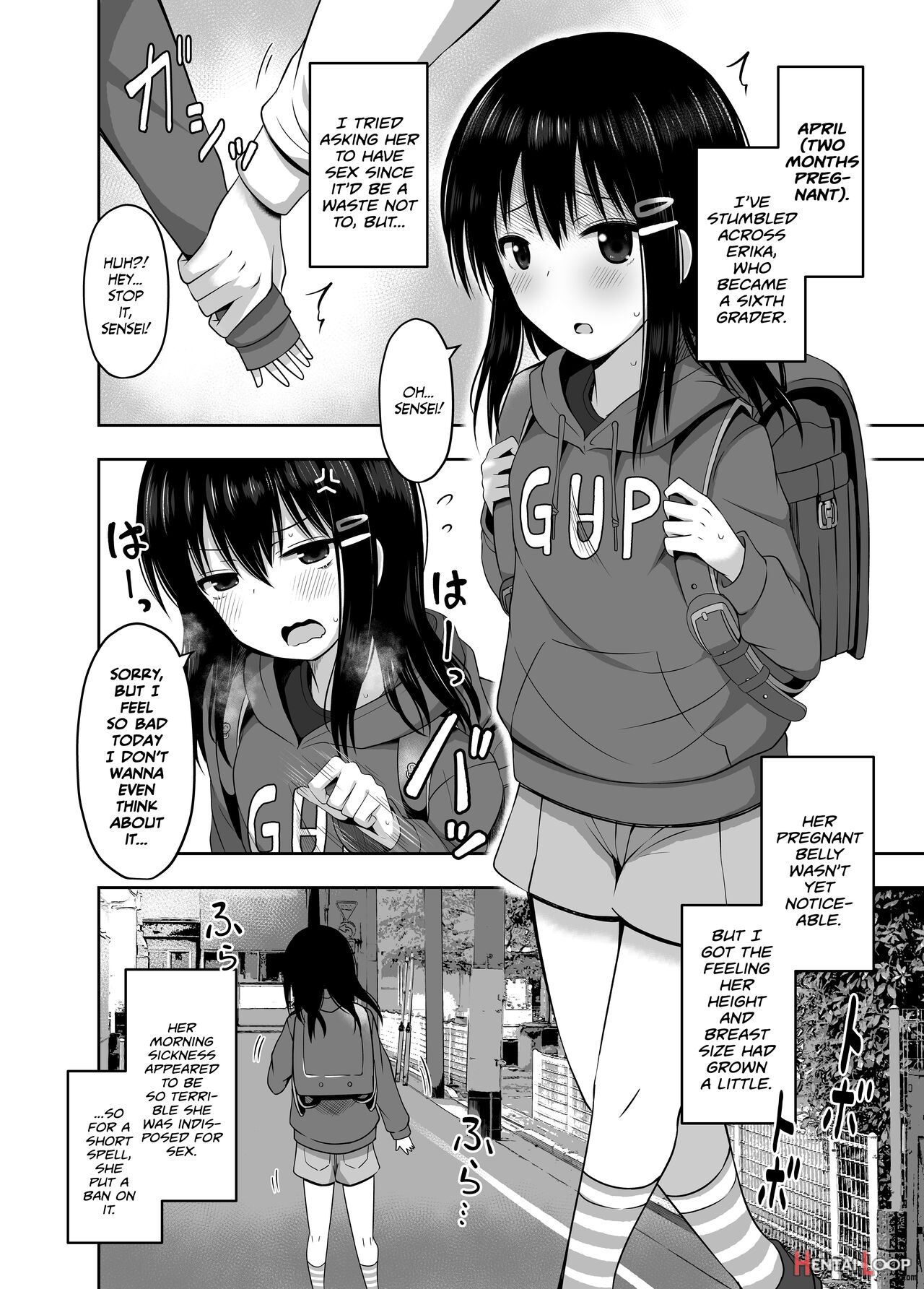 Shougakusei De Ninshin Shite Aka-chan Unjaimashita page 9