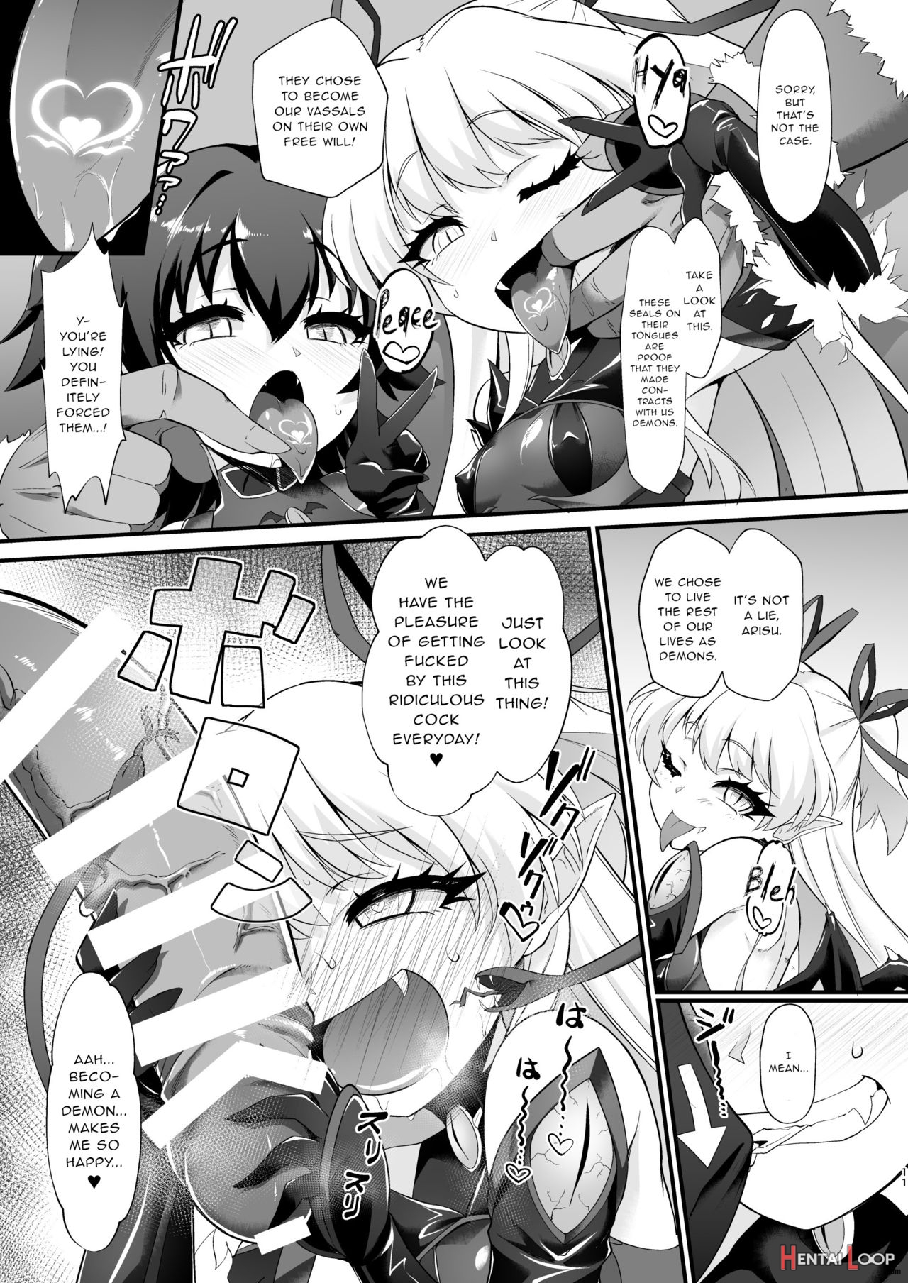 Taimanin Arisu - Tai Manin Loli Idol Shinobi page 10