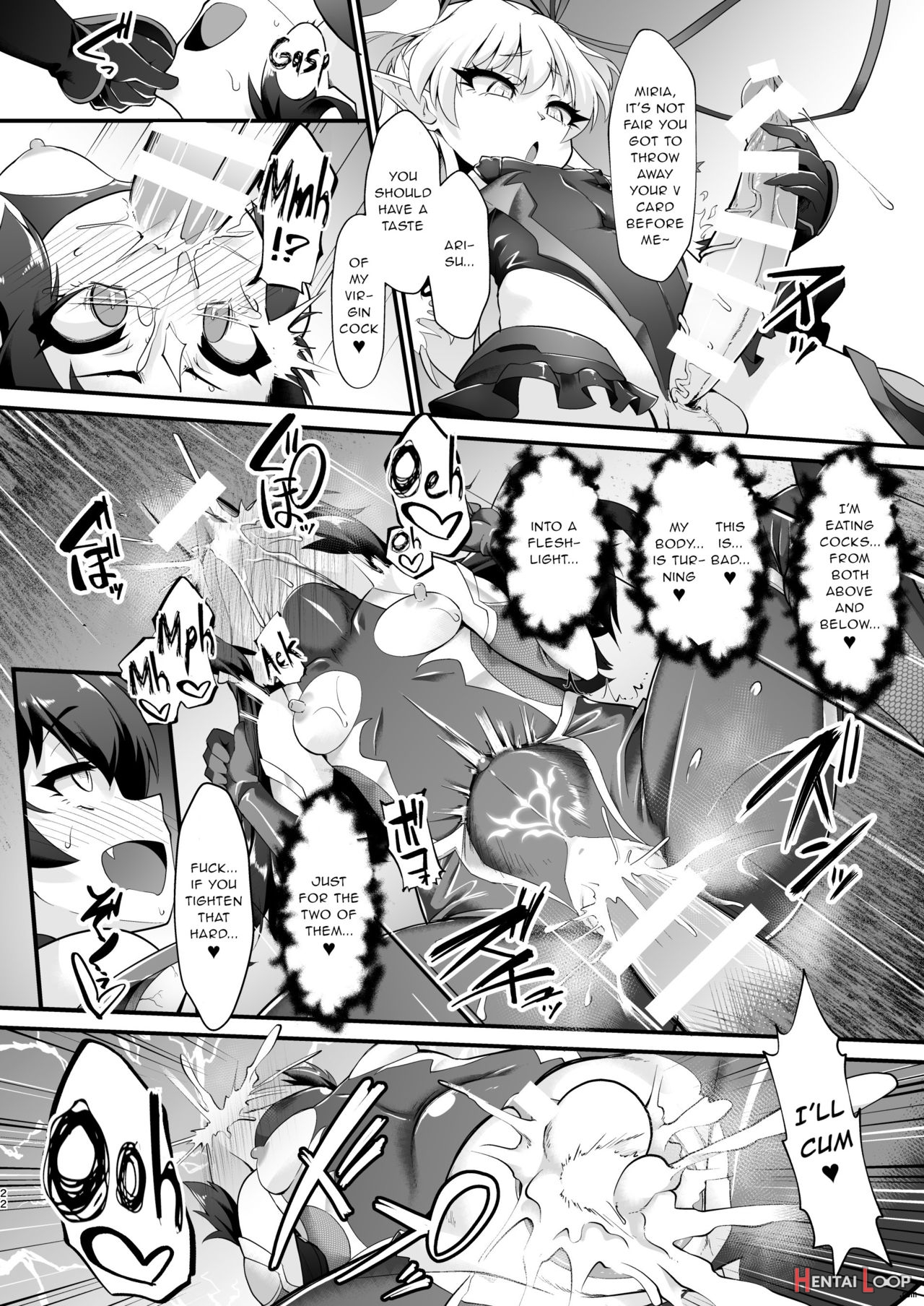 Taimanin Arisu - Tai Manin Loli Idol Shinobi page 21