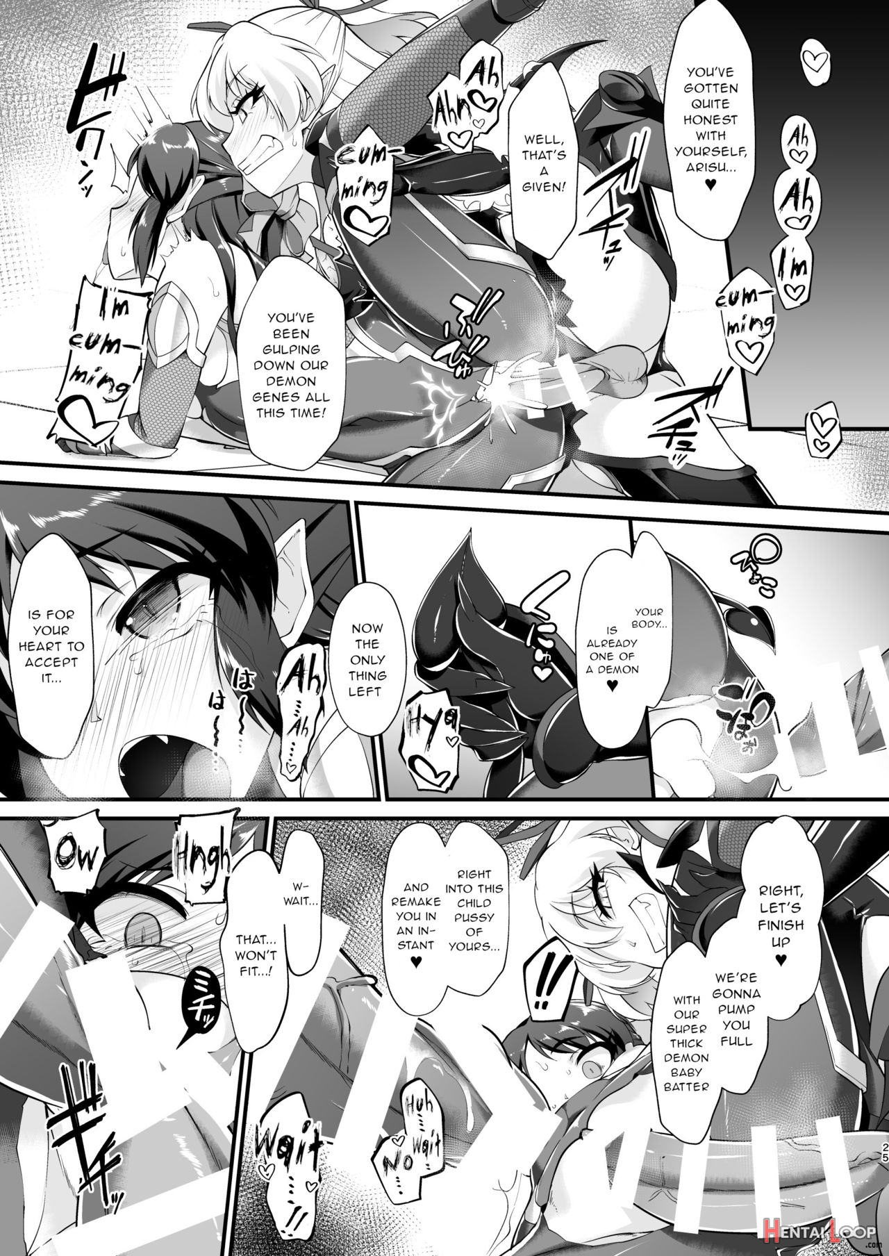 Taimanin Arisu - Tai Manin Loli Idol Shinobi page 24