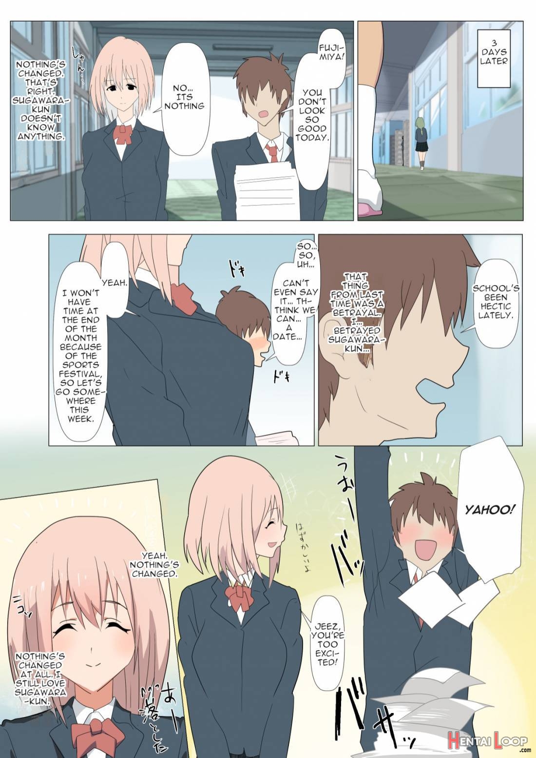 The Day The Ribbon Fell ~ How I Was Ntr'd By A Playboy In My Class Without My Childhood Friend Knowing page 24