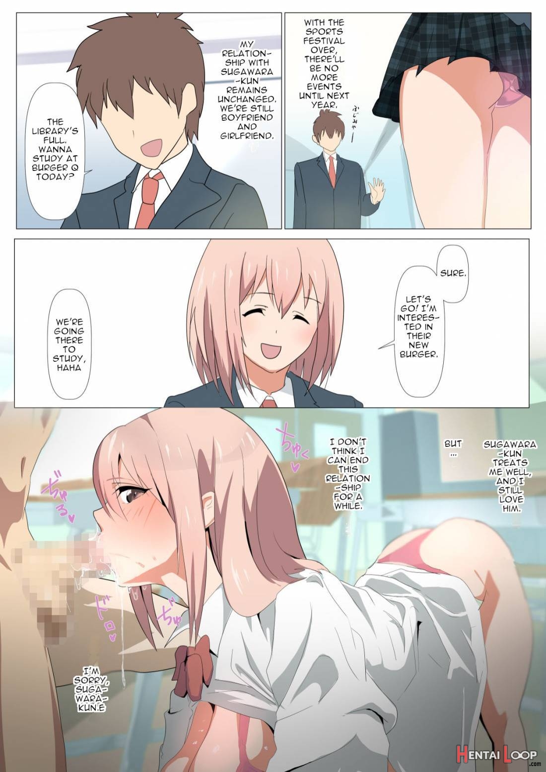 The Day The Ribbon Fell ~ How I Was Ntr'd By A Playboy In My Class Without My Childhood Friend Knowing page 42