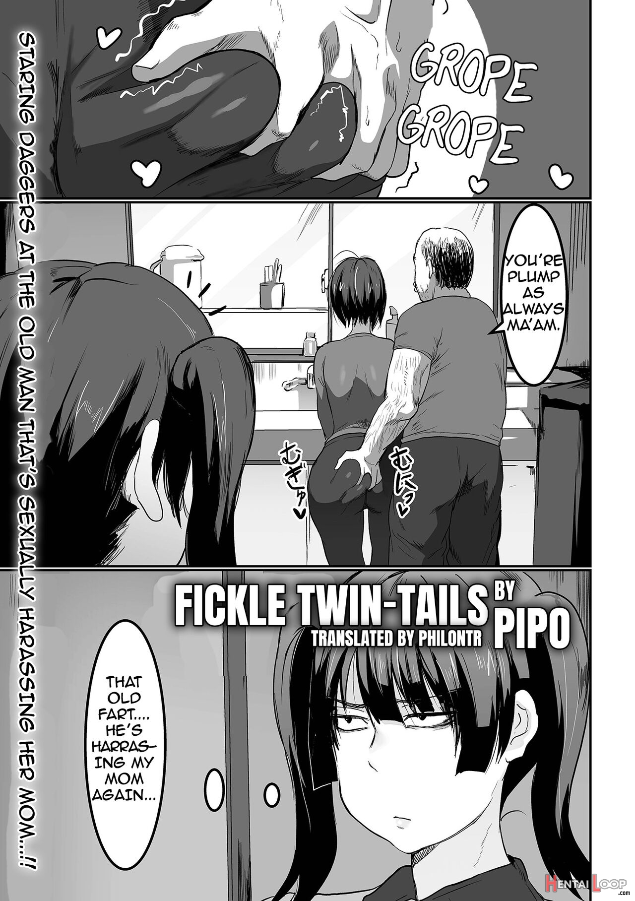 Uwaki Na Twintail page 1