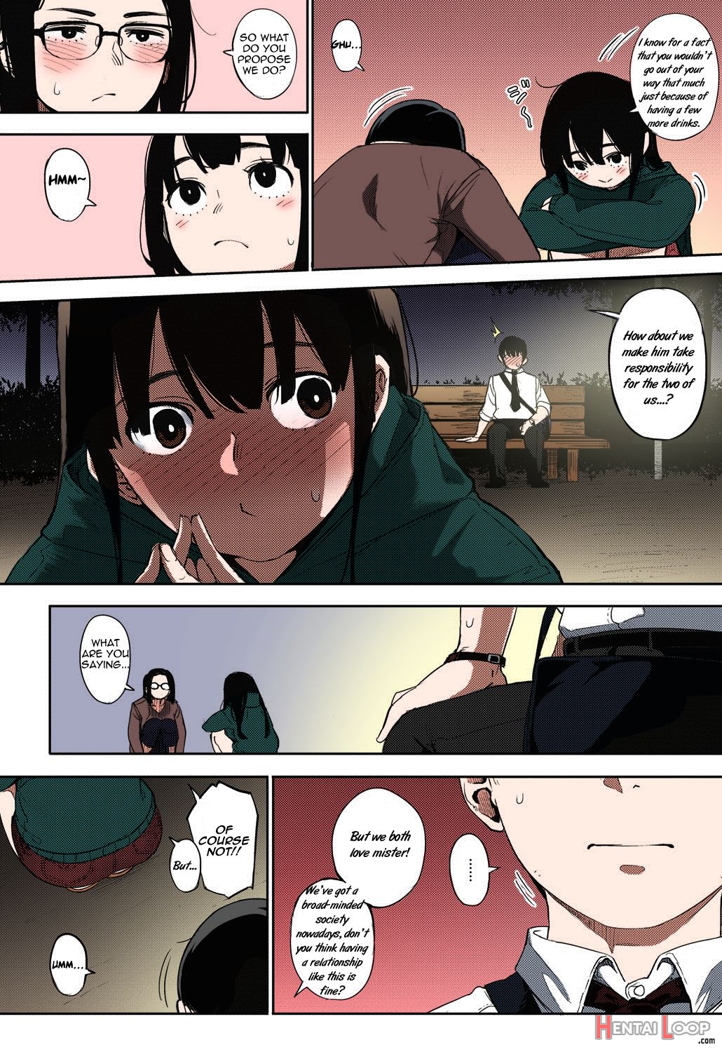 Egg Or Chicken? Chuuhen + Kouhen - Colorized page 35