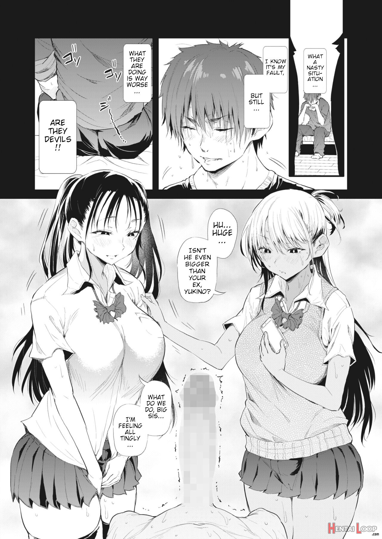 Totte Torarete Shirokuro Gal Shimai page 10