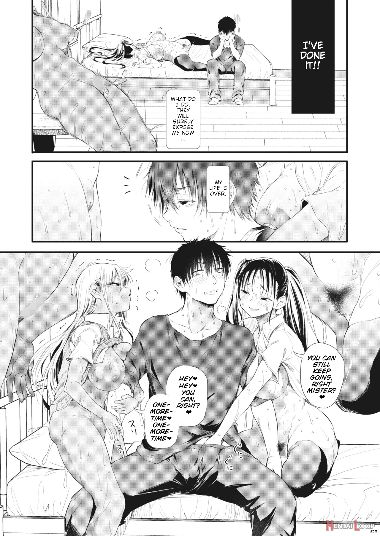 Totte Torarete Shirokuro Gal Shimai page 23